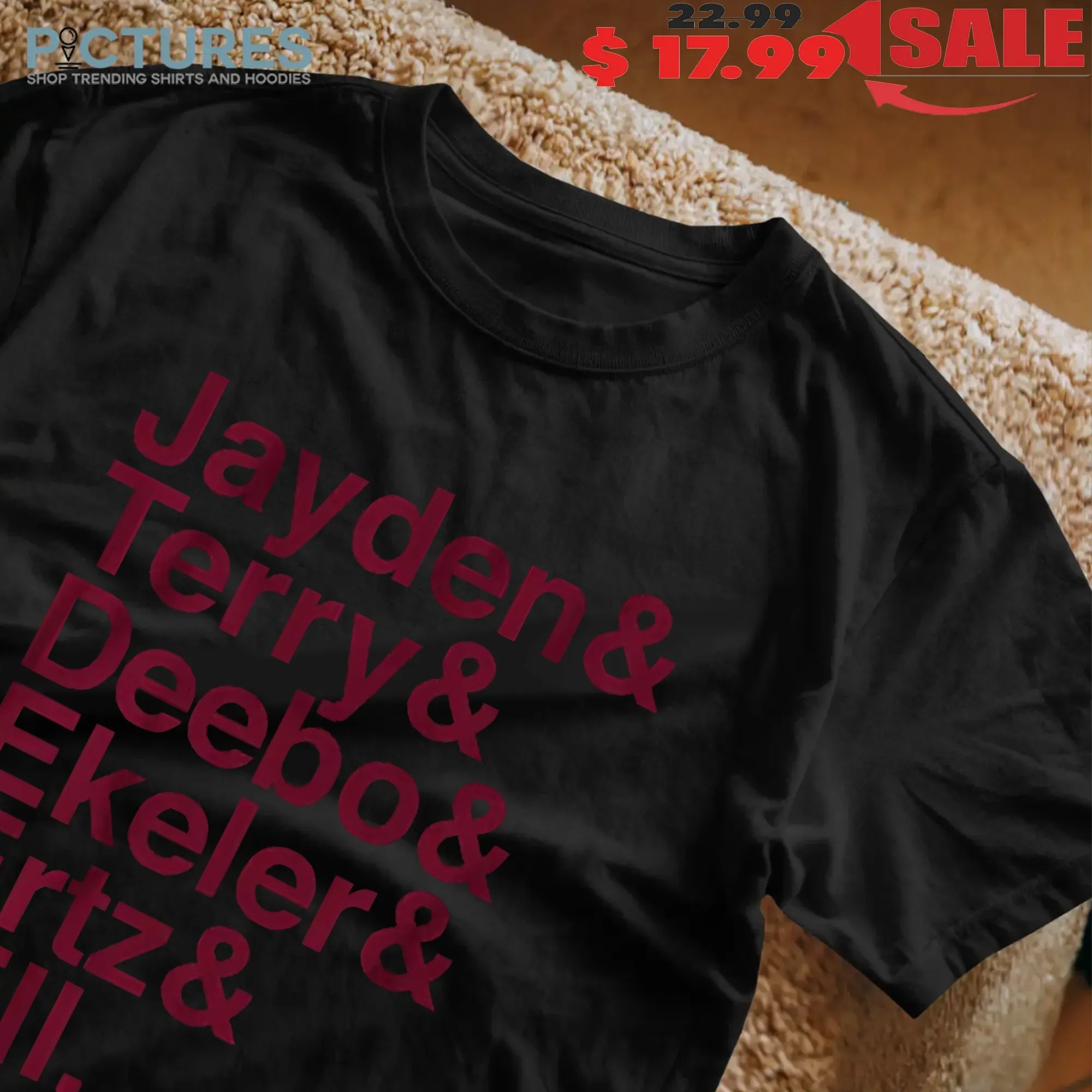 Washington Ampersand Stars Jayden Terry Deebo Ekeler Ertz Bill T Shirt