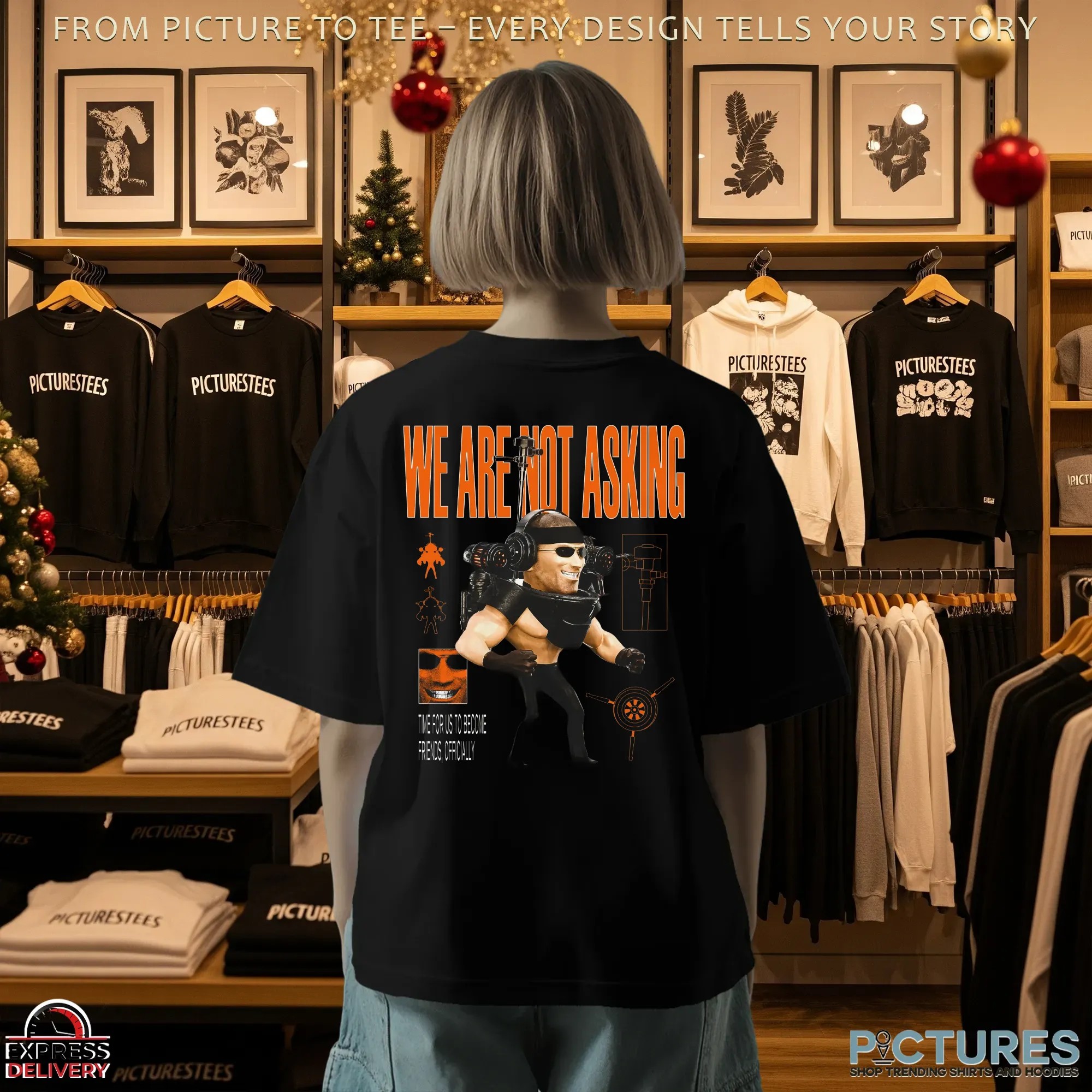 We Are Not Asking Mutant Time For Us To Become Friends Officially T Shirt