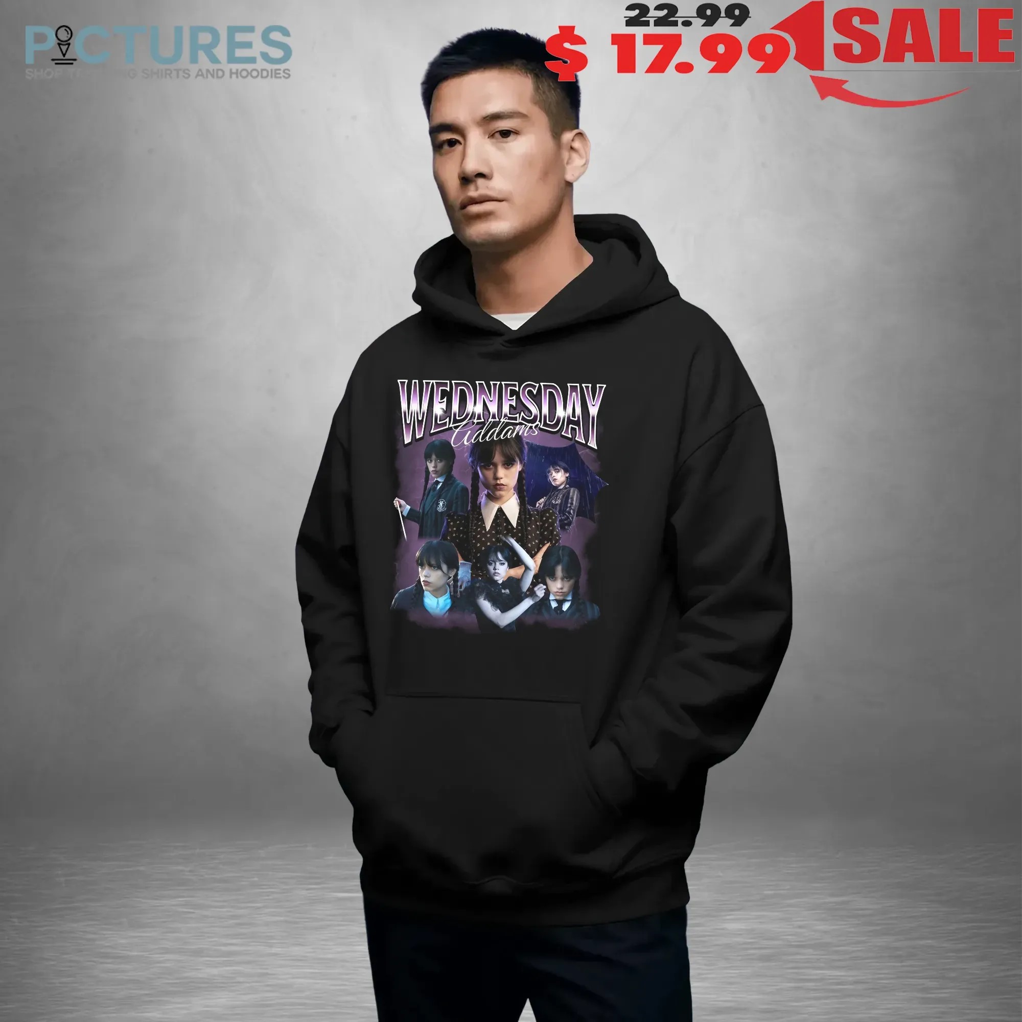 Wednesday S2 Addams Vintage Bootleg Horror Movie Halloween T Shirt