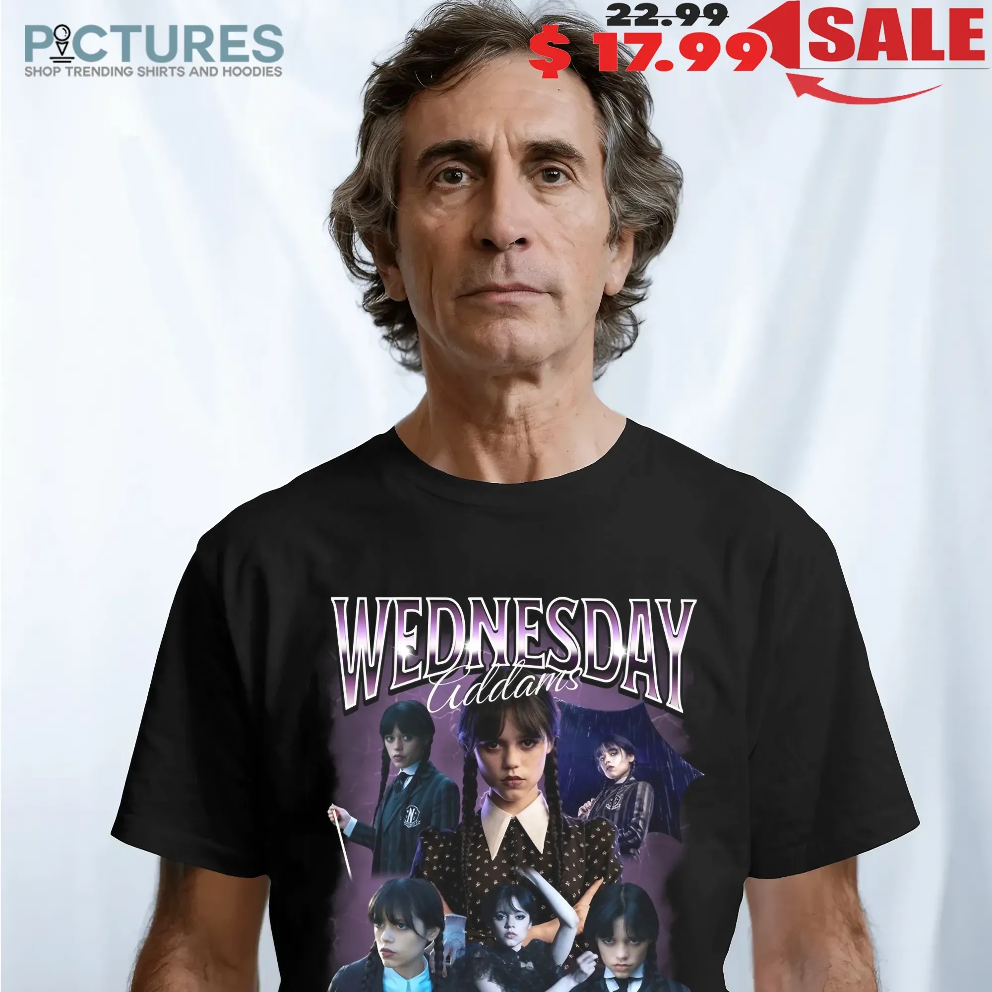 Wednesday S2 Addams Vintage Bootleg Horror Movie Halloween T Shirt