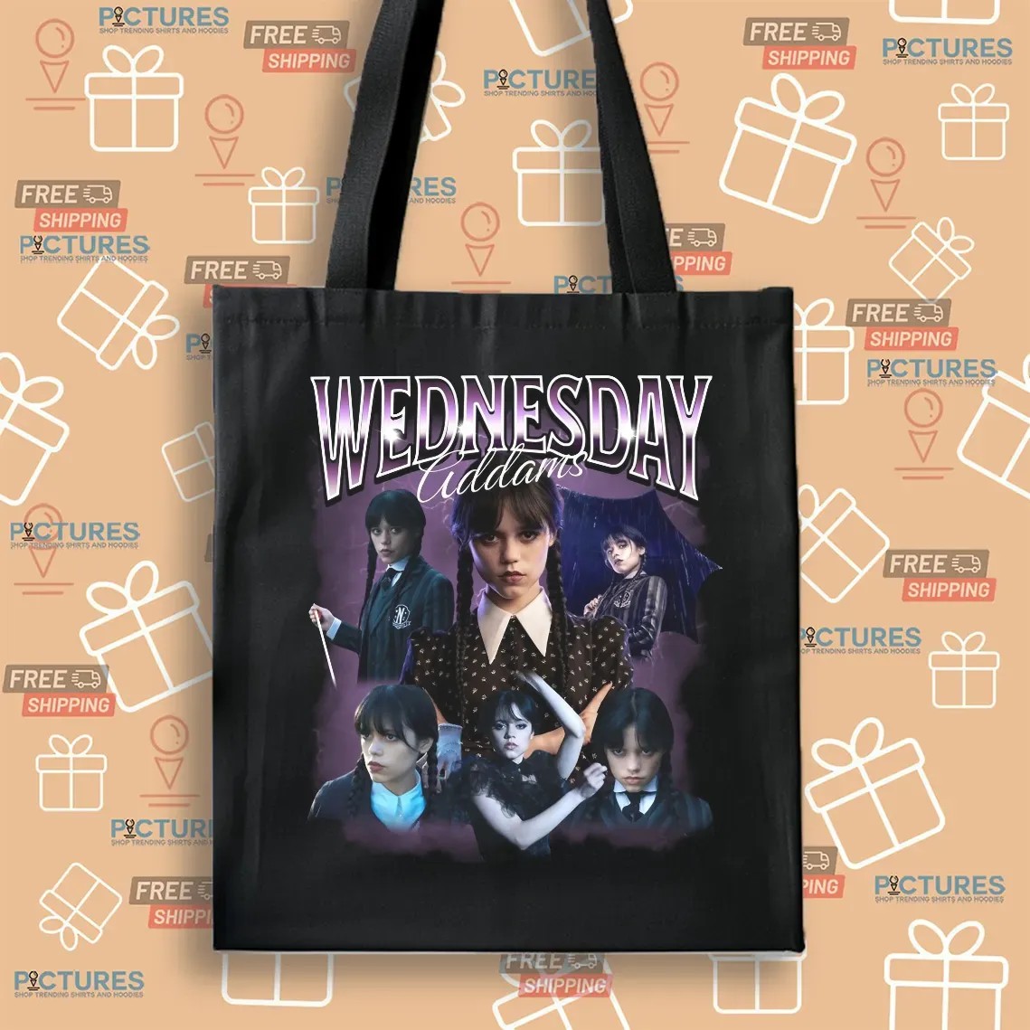 Wednesday S2 Addams Vintage Bootleg Horror Movie Halloween T Shirt