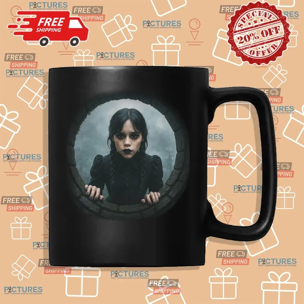 Wednesday Season 2 Addams Well Scene Jenna Ortega Gothic Horror Halloween T Shirt