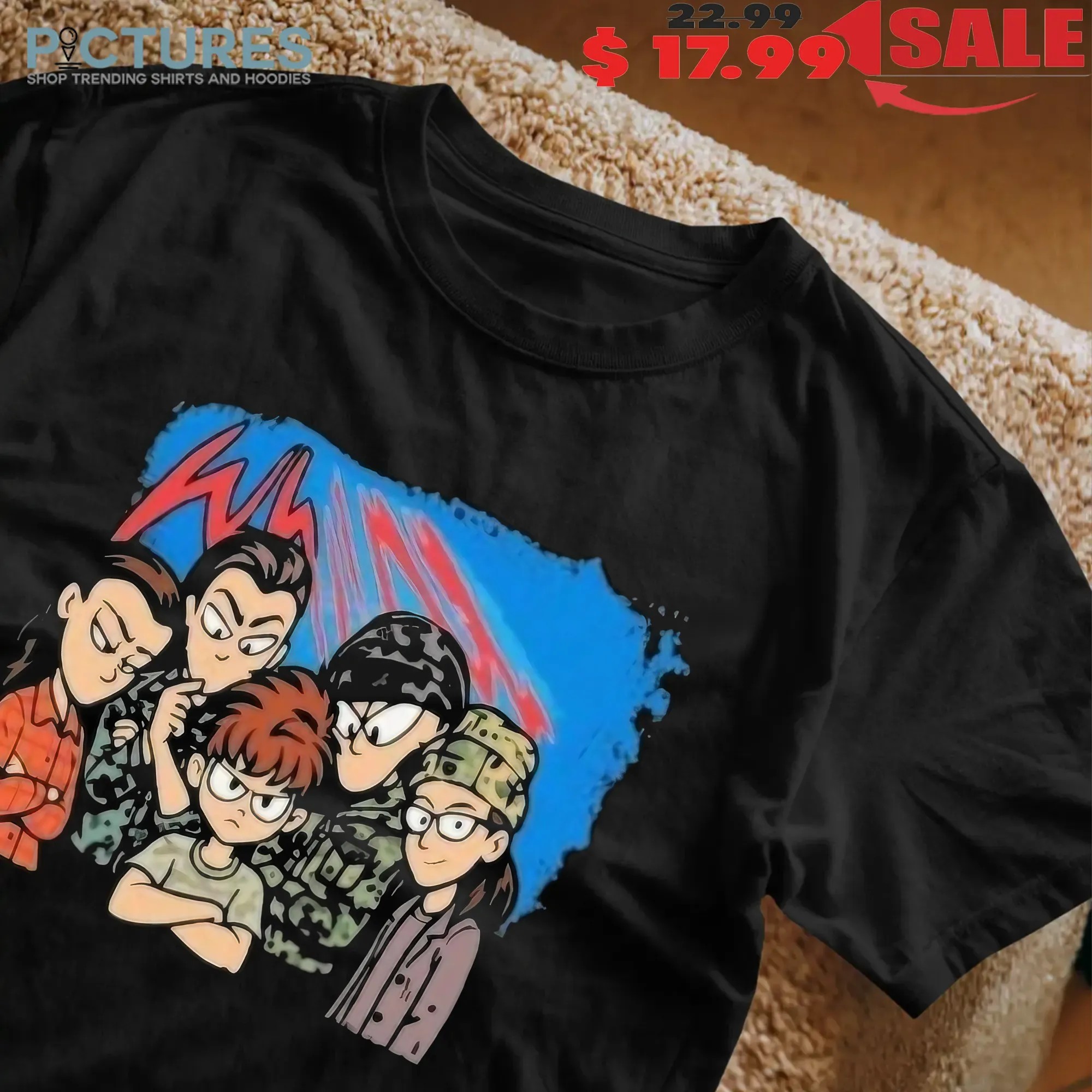 Whirr Band Tour 2025 Logo T Shirt