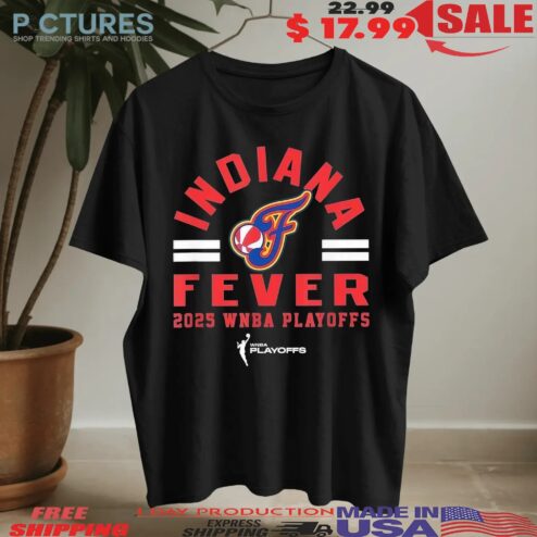 Wnba Indiana Fever 2025 Playoffs Worlds Collide T Shirt