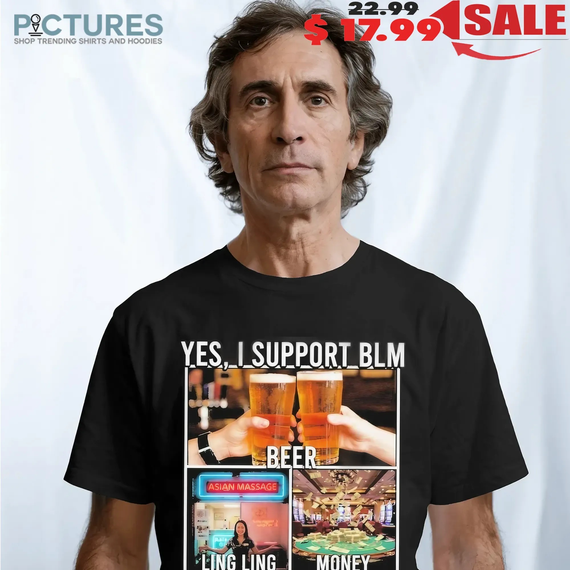 Yes I Support BLM Beer Ling Ling Money T Shirt
