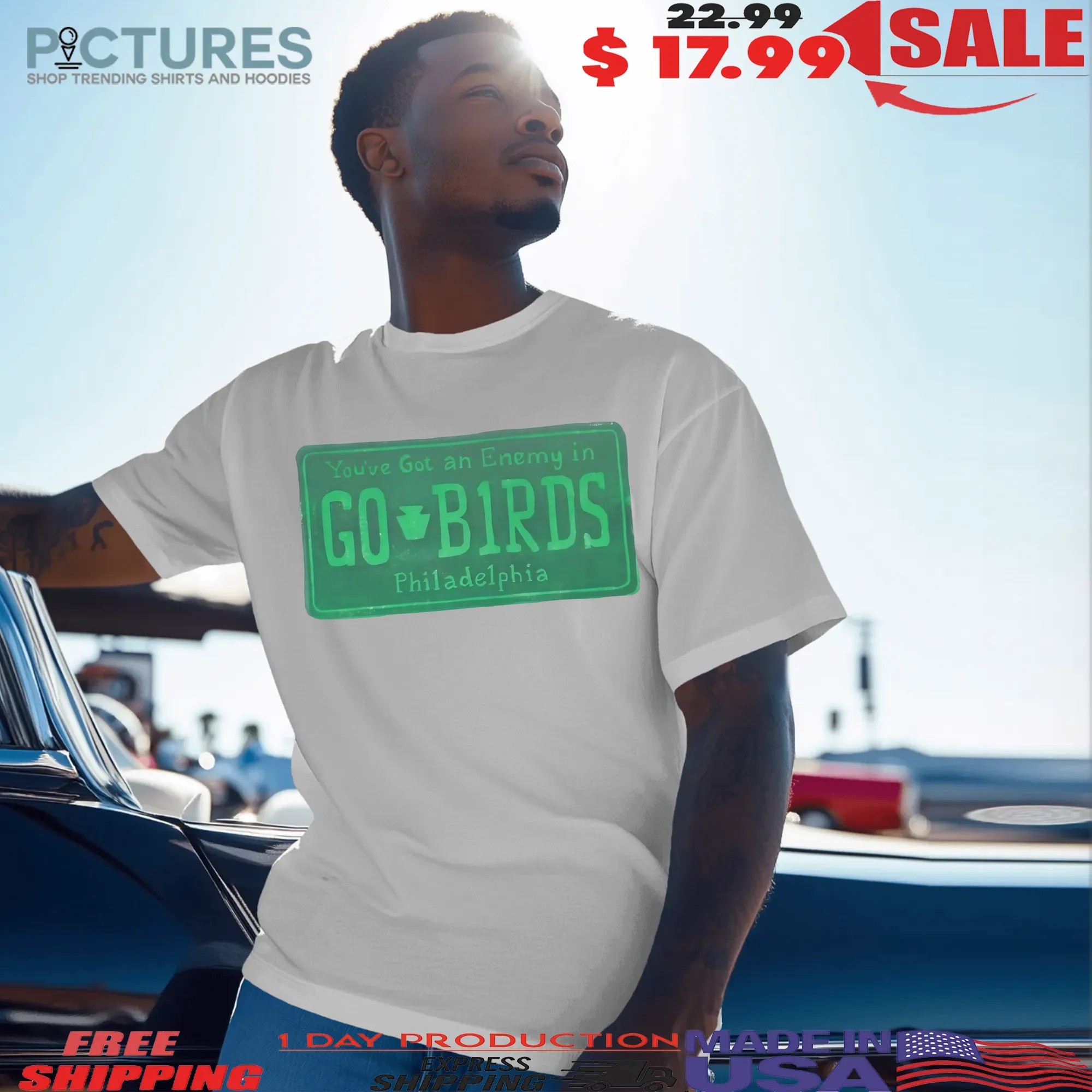 You've Got An Enemy In Go Birds Philadelphia T Shirt