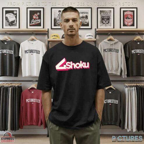 厶Shoku Unemployed Logo T Shirt