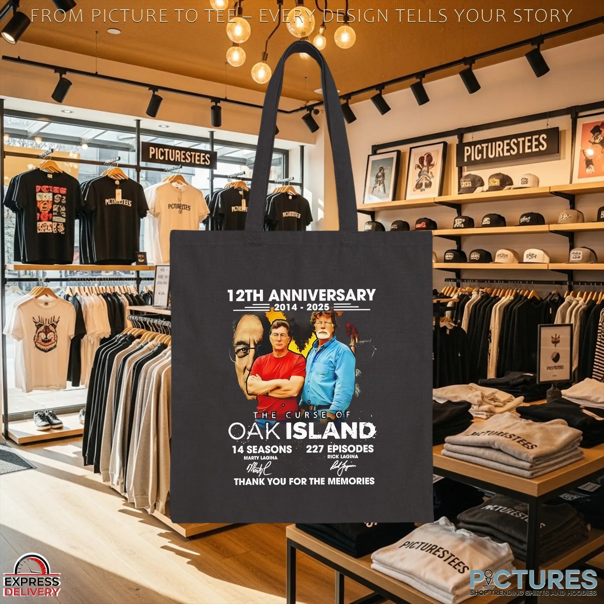 12th Anniversary 2014-2025 The Curse Of Oak Island Thank You For The Memories T Shirt 12th Anniversary 2014-2025 The Curse Of Oak Island Thank You For The Memories T Shirt