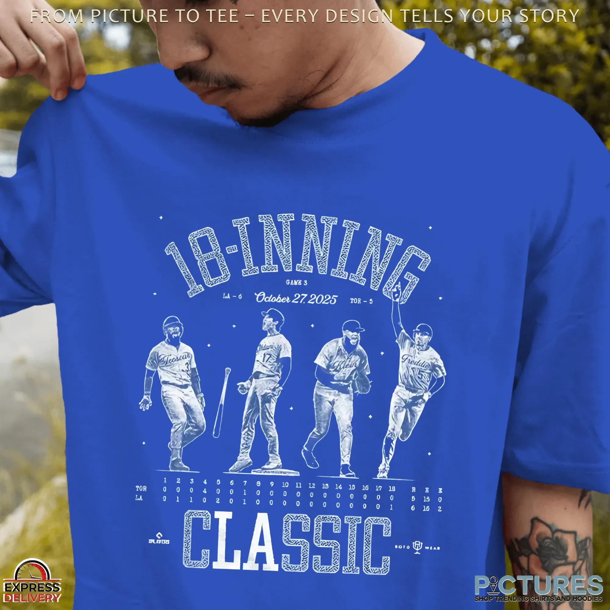 18-Inning Classic T Shirt