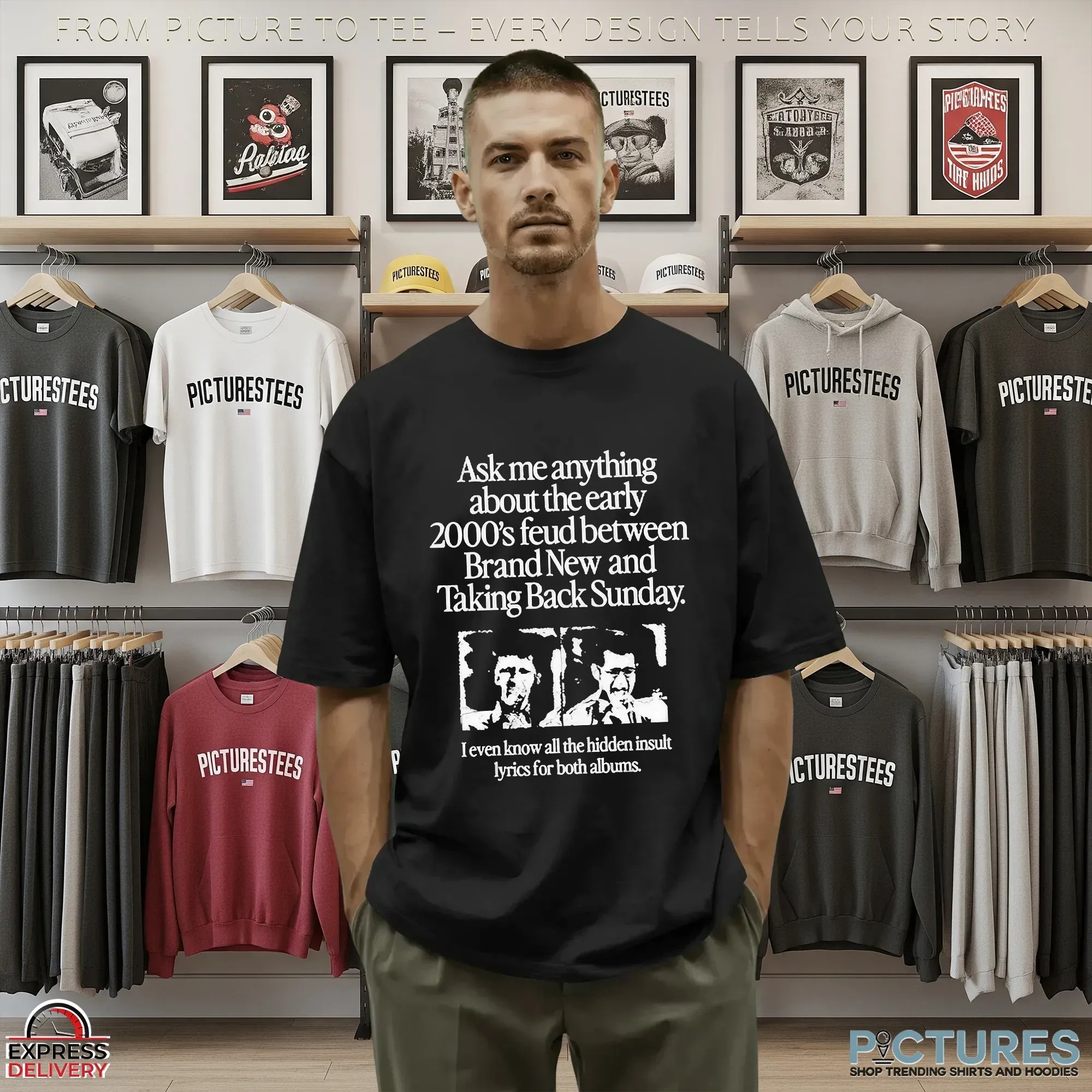 2000’s Feud Between Brand New And Taking Back Sunday T-Shirt