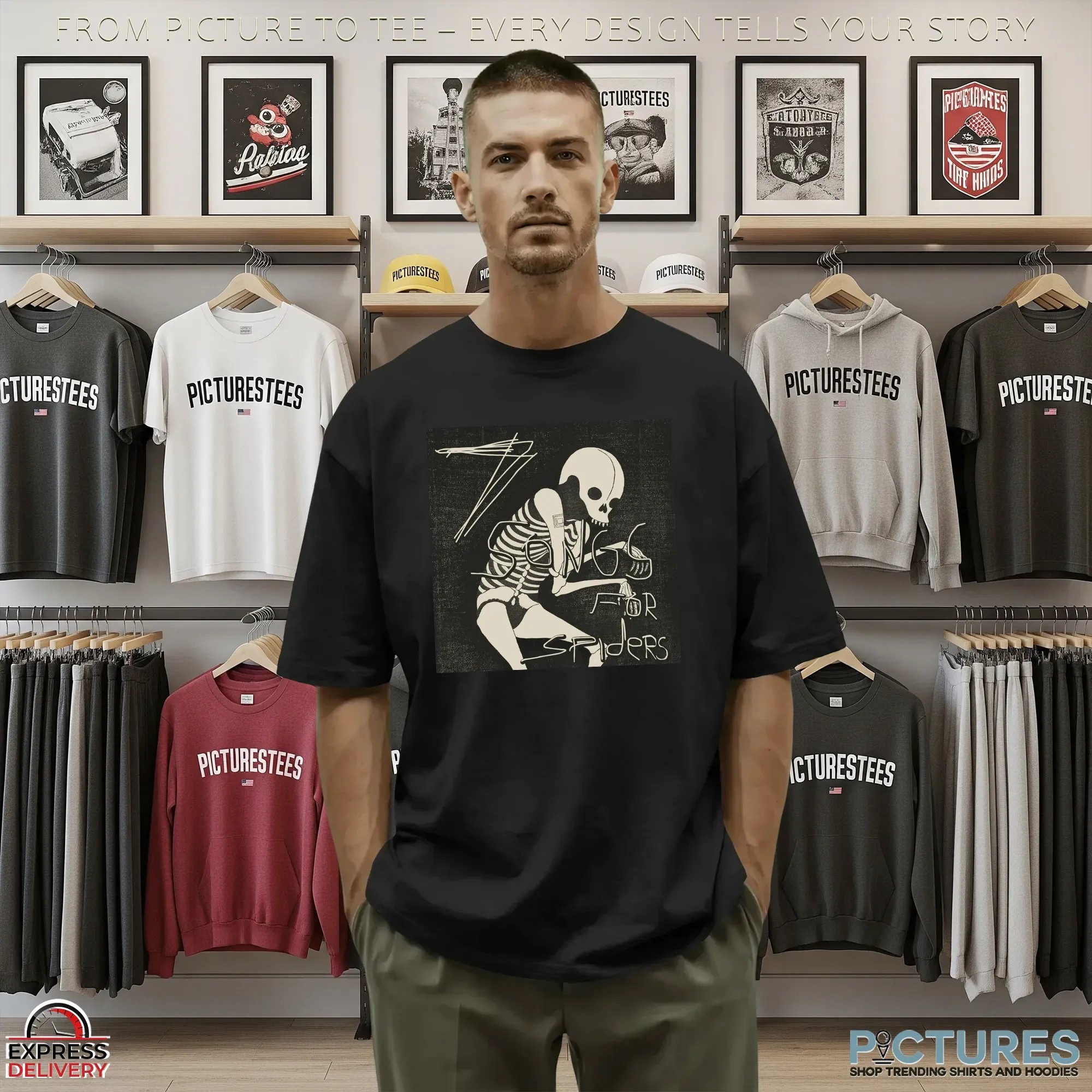 7 Song's For Spiders T Shirt