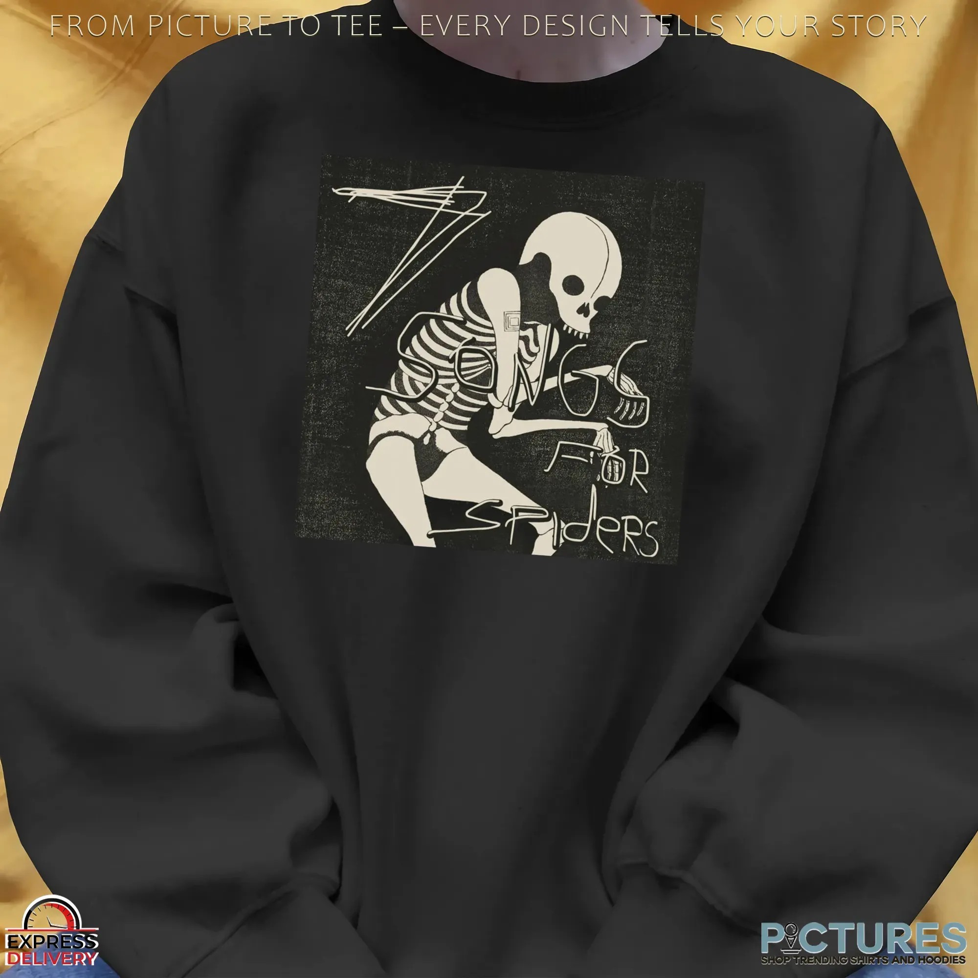 7 Song's For Spiders T Shirt 7 Song's For Spiders T Shirt