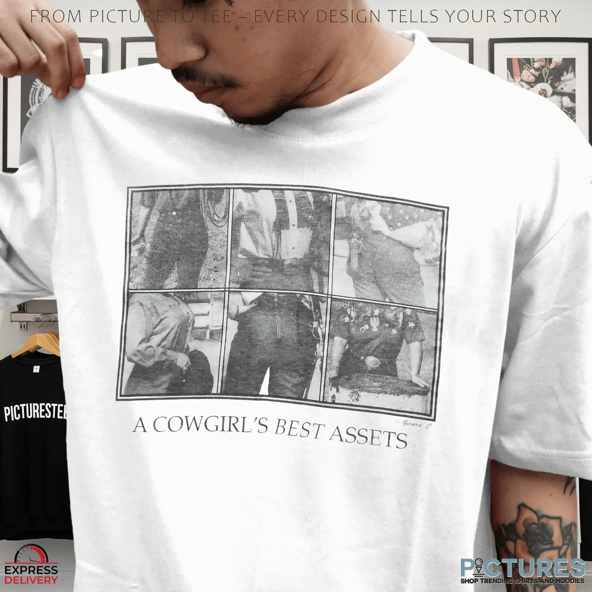 A Cowgirl's Best Assets T Vintage T Shirt A Cowgirl's Best Assets T Vintage T Shirt