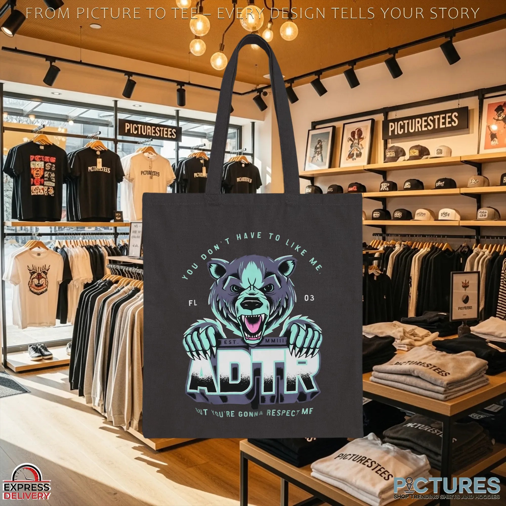 Adtr You Don't Have To Like Me But You're Gonna Respect Me T Shirt
