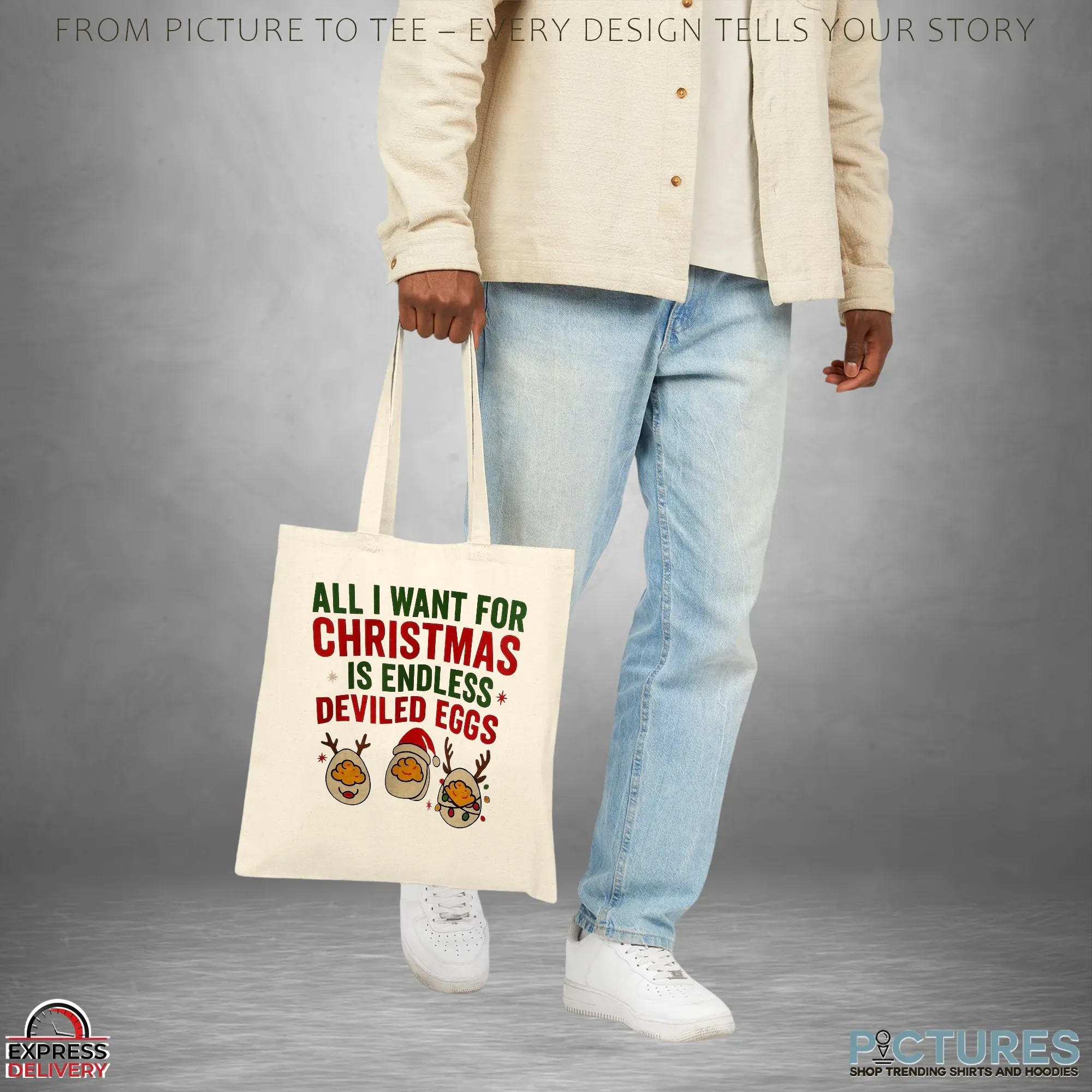 All I Want For Christmas Is Endless Deviled Eggs T Shirt