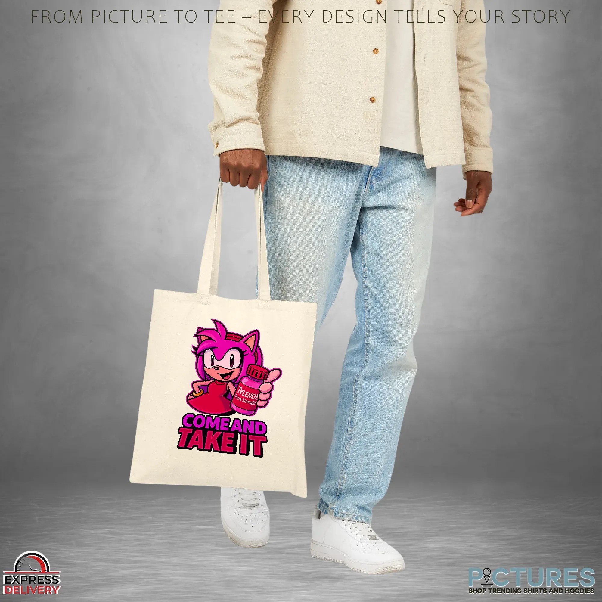 Amy Rose Tylenol Come and Take It Sonic Parody Meme T Shirt Amy Rose Tylenol Come and Take It Sonic Parody Meme T Shirt