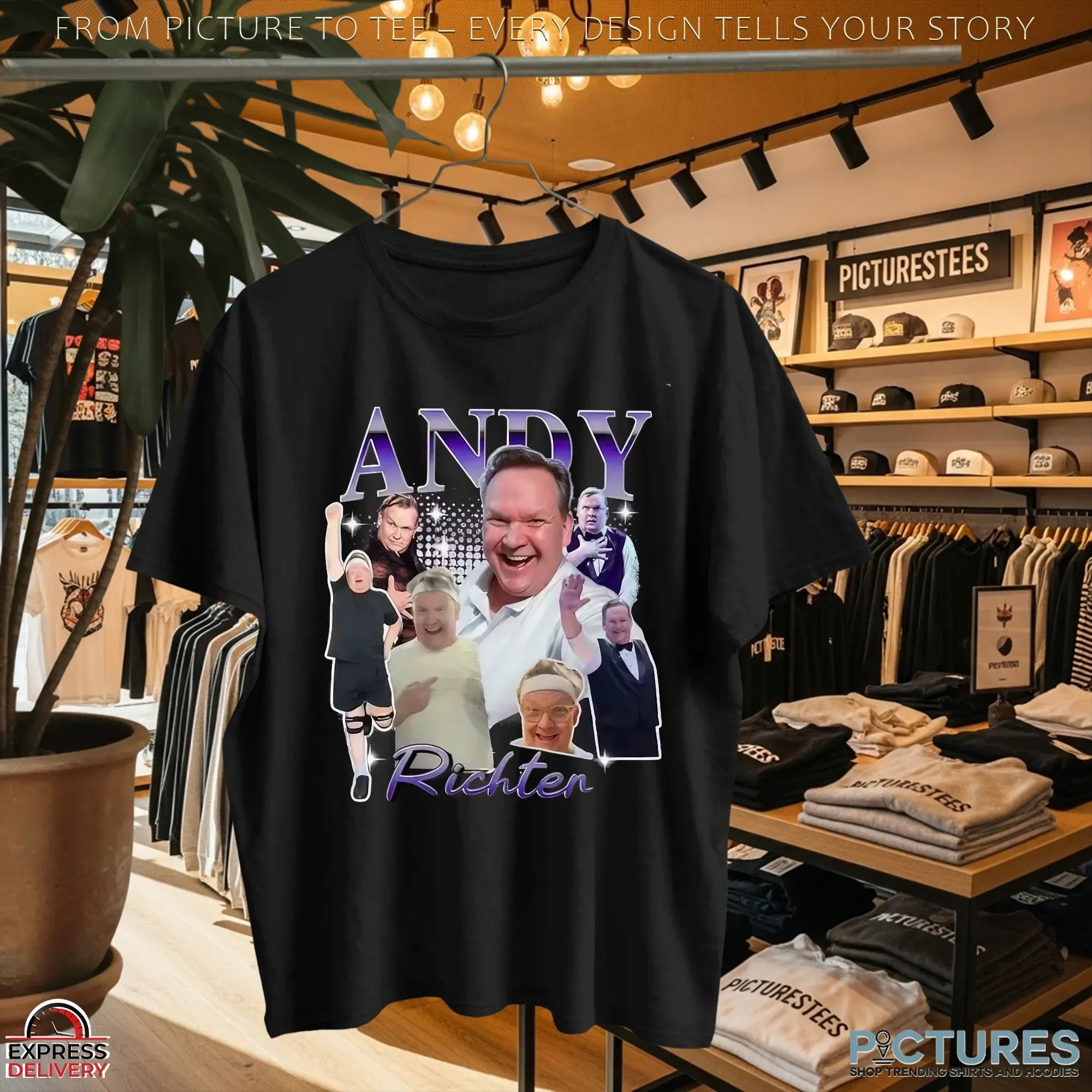 Andy Richter Dwts 2025 Andy & Emma Slater Dancing With The Stars Bootleg T Shirt