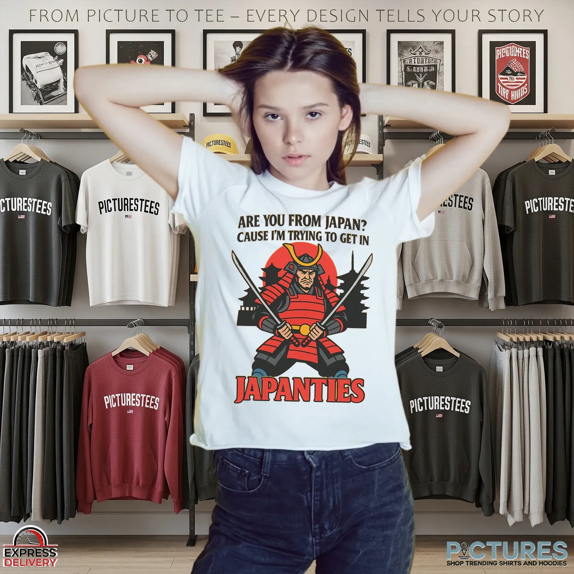 Are You Japanese Cause I Want To Get In Japanties T Shirt