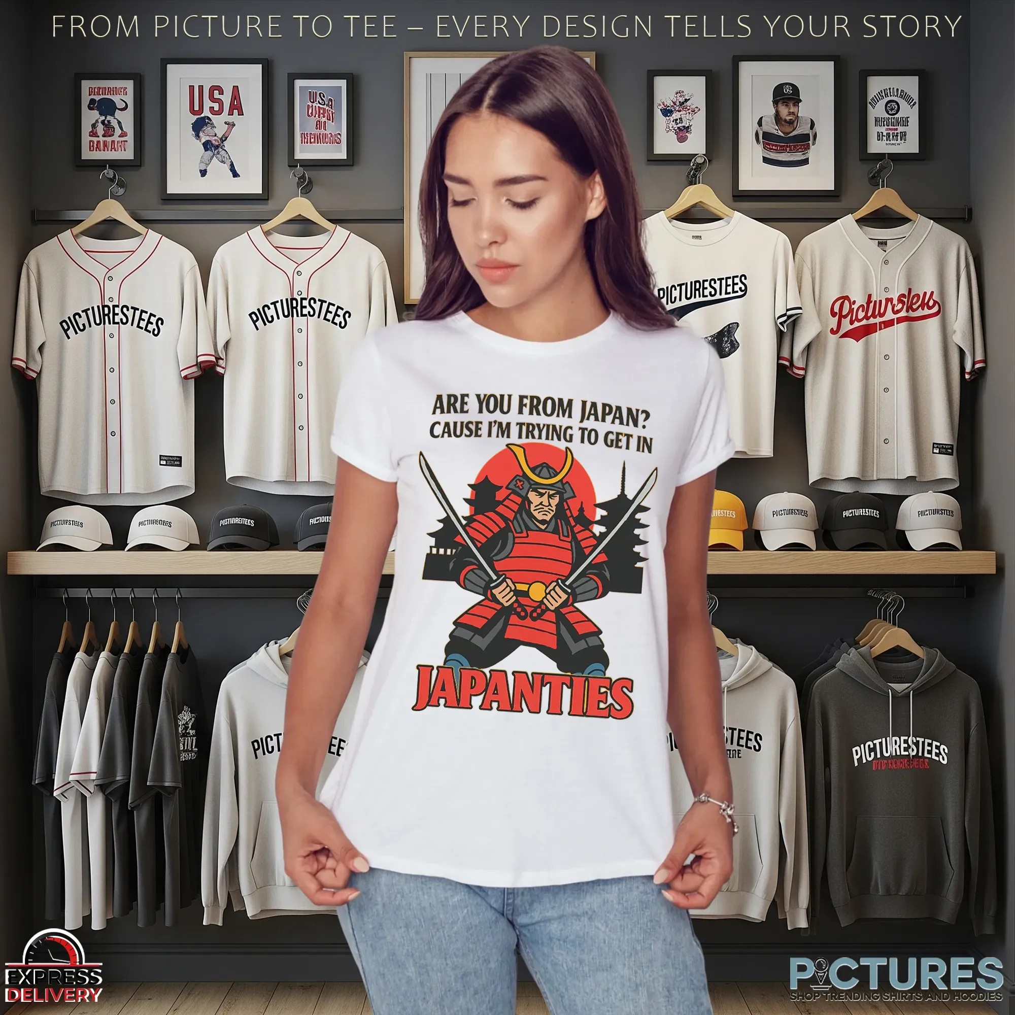 Are You Japanese Cause I Want To Get In Japanties T Shirt
