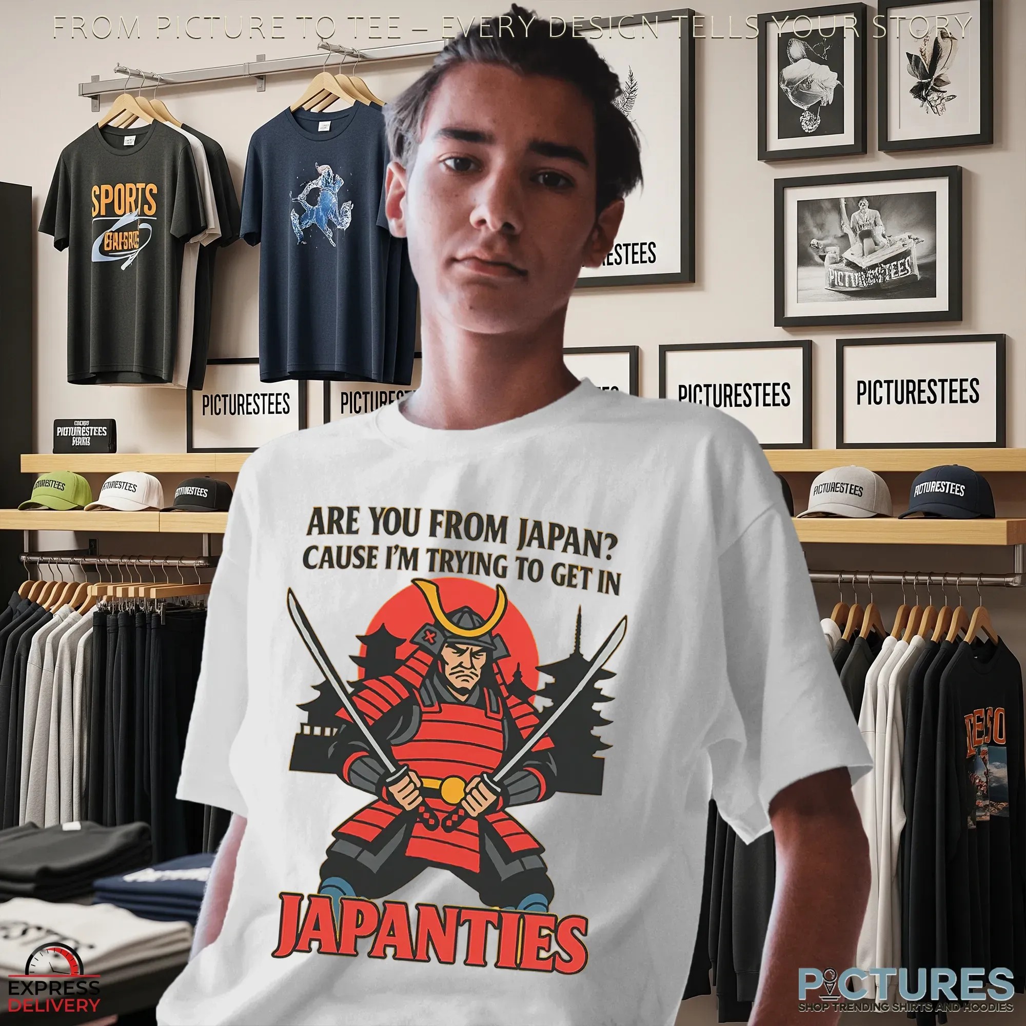 Are You Japanese Cause I Want To Get In Japanties T Shirt