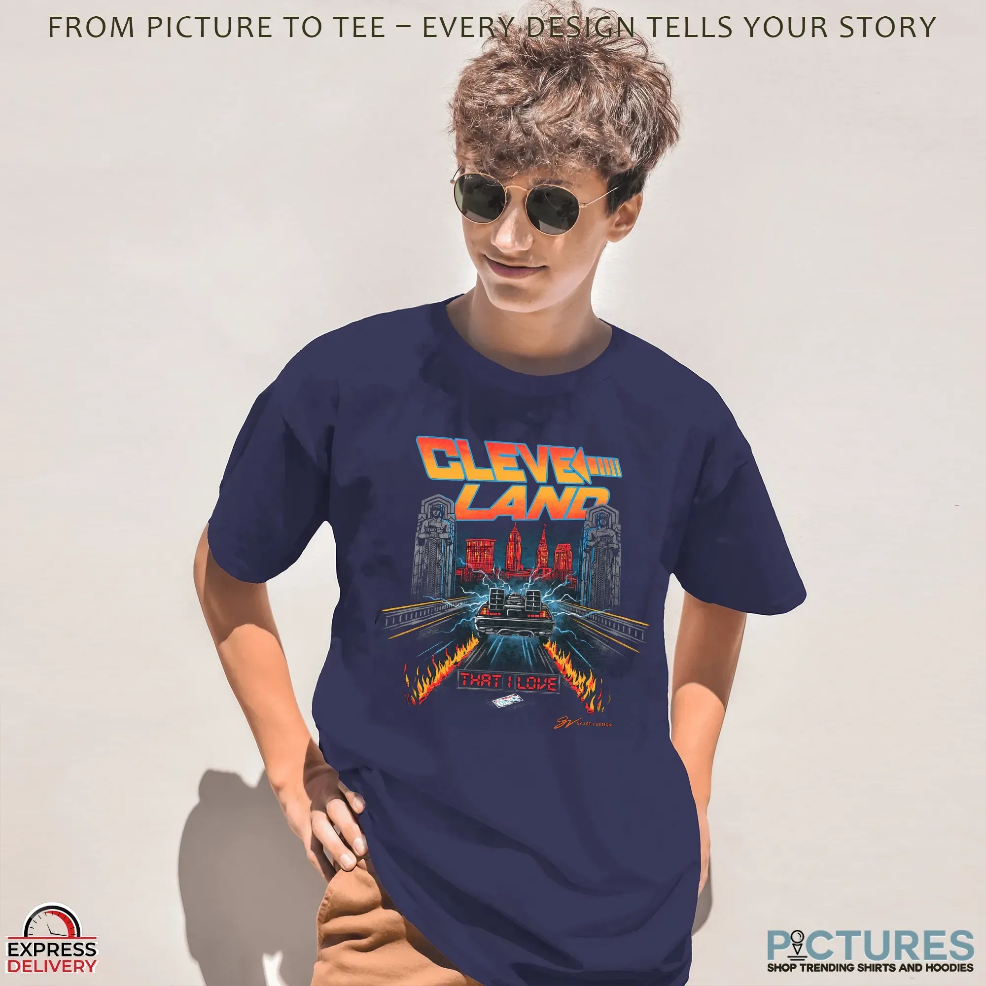 Back To Cleveland That I Love City Graphic T Shirt Back To Cleveland That I Love City Graphic T Shirt