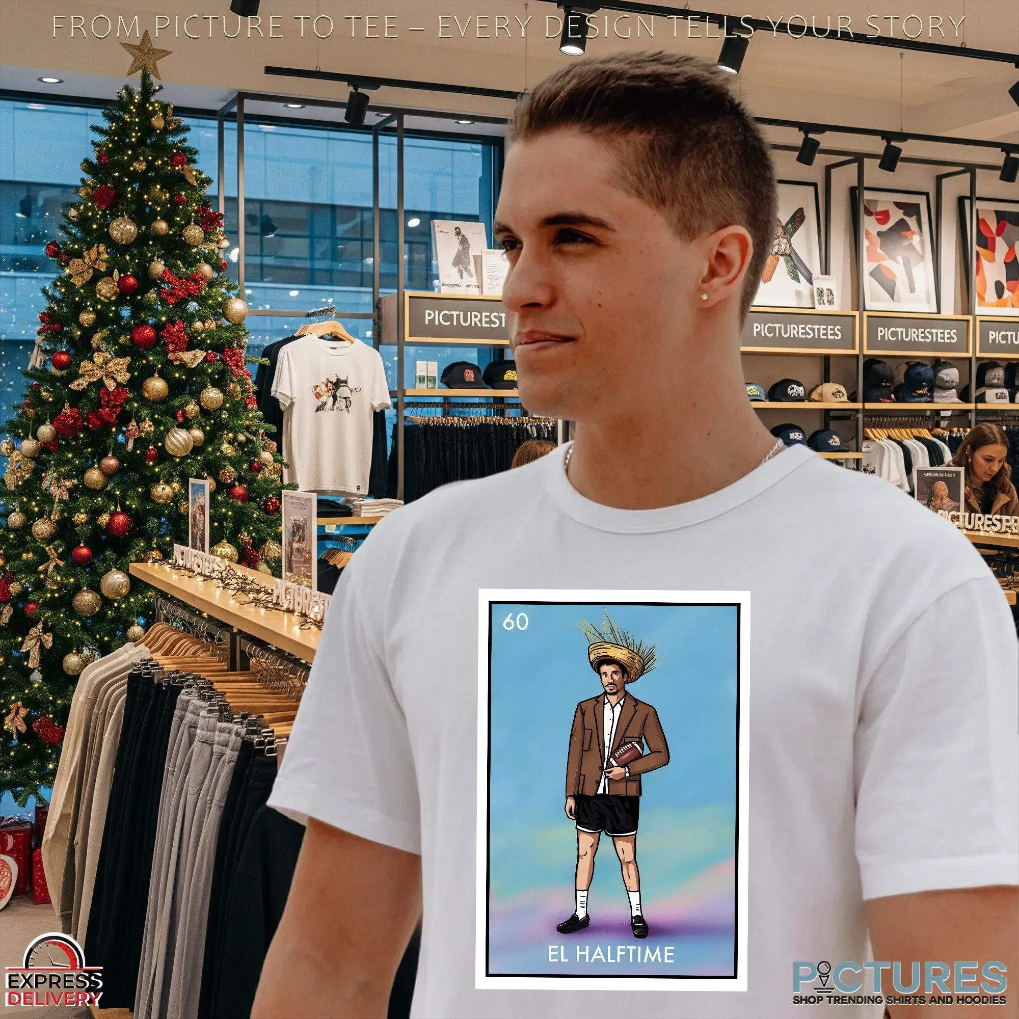 Bad Bunny El Halftime Super Bowl Lix Halftime Show Fan-made T Shirt Bad Bunny El Halftime Super Bowl Lix Halftime Show Fan-made T Shirt