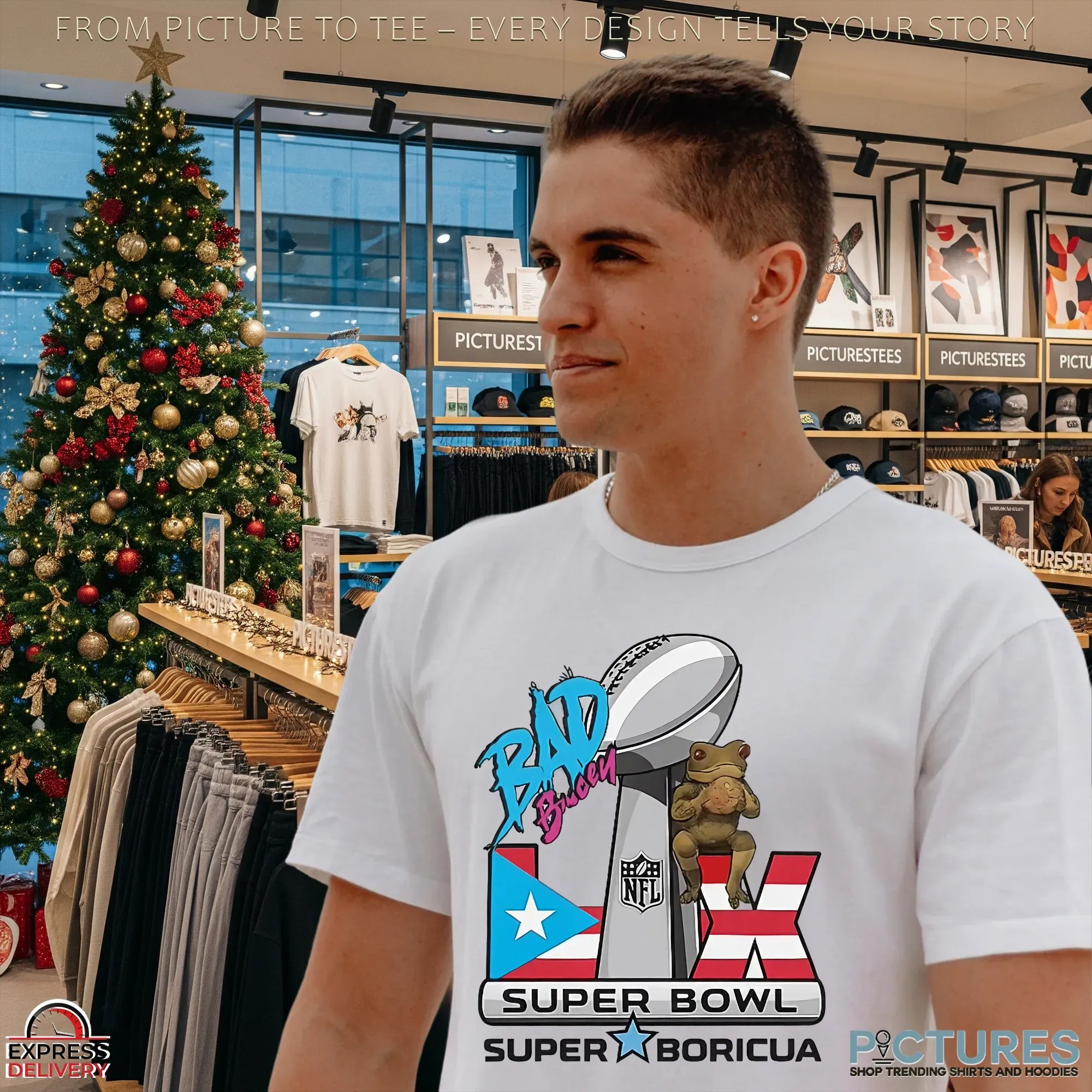Bad Bunny X Super Bowl Benito Bowl 2026 Puerto Rico Flag Shirt