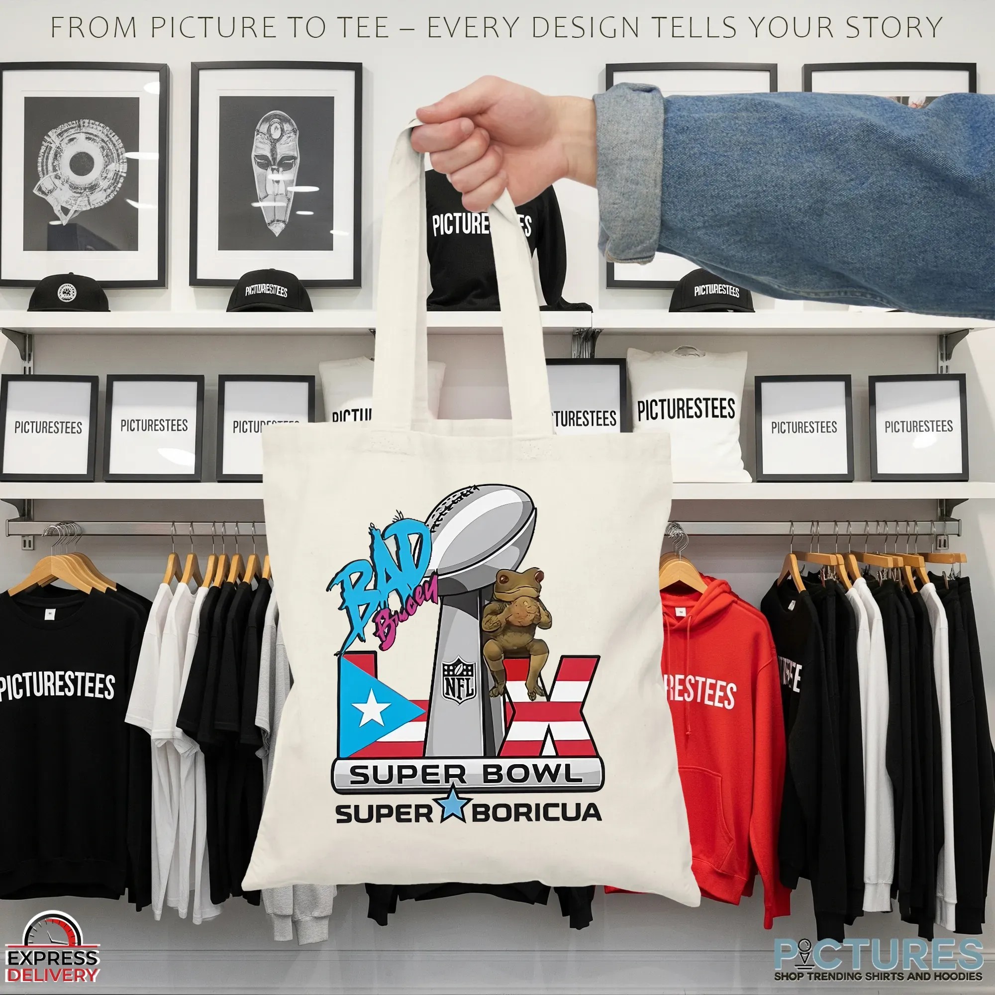 Bad Bunny X Super Bowl Benito Bowl 2026 Puerto Rico Flag Shirt