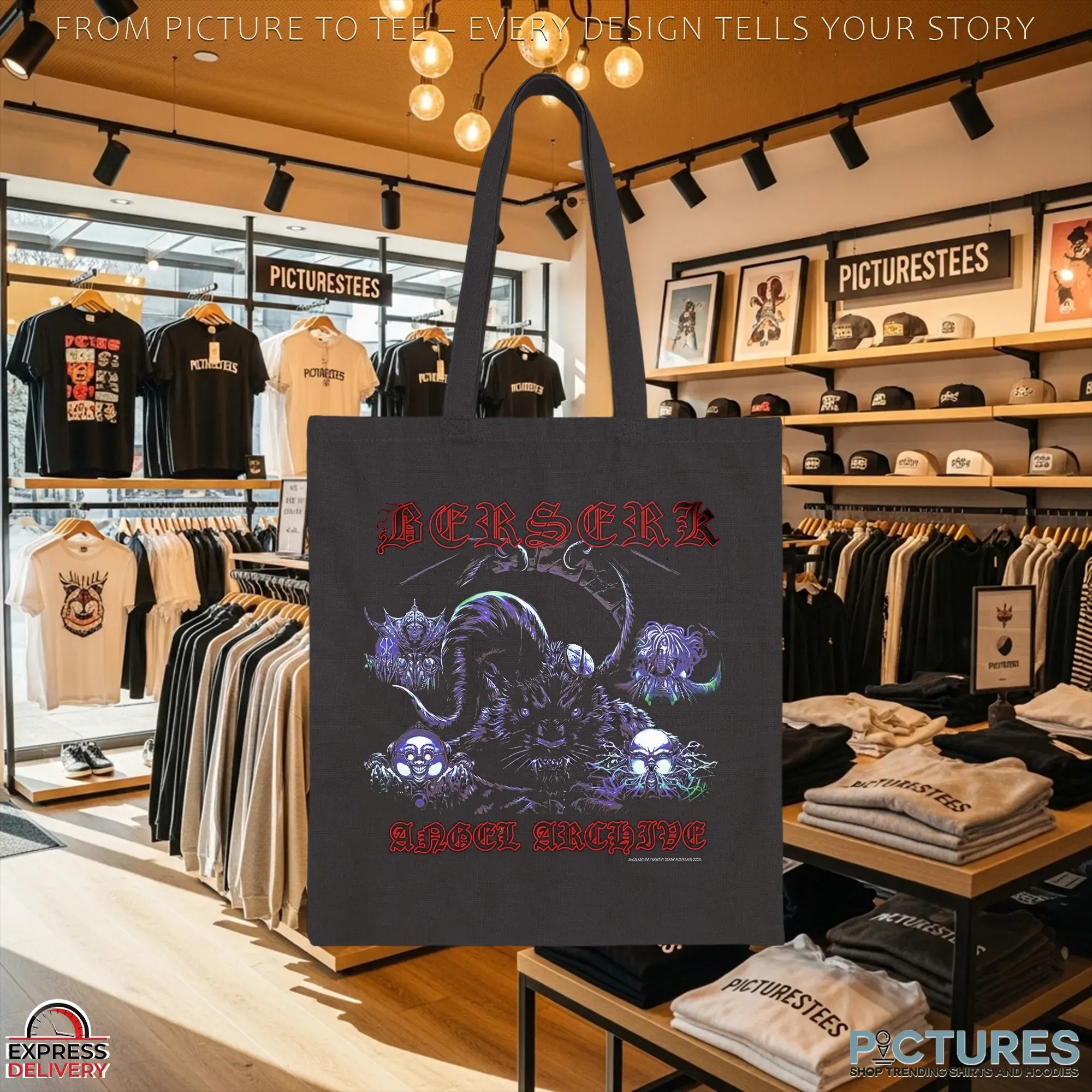 Berserk God Hand Goat Demon Kentaro Miura Dark Fantasy Tribute T Shirt