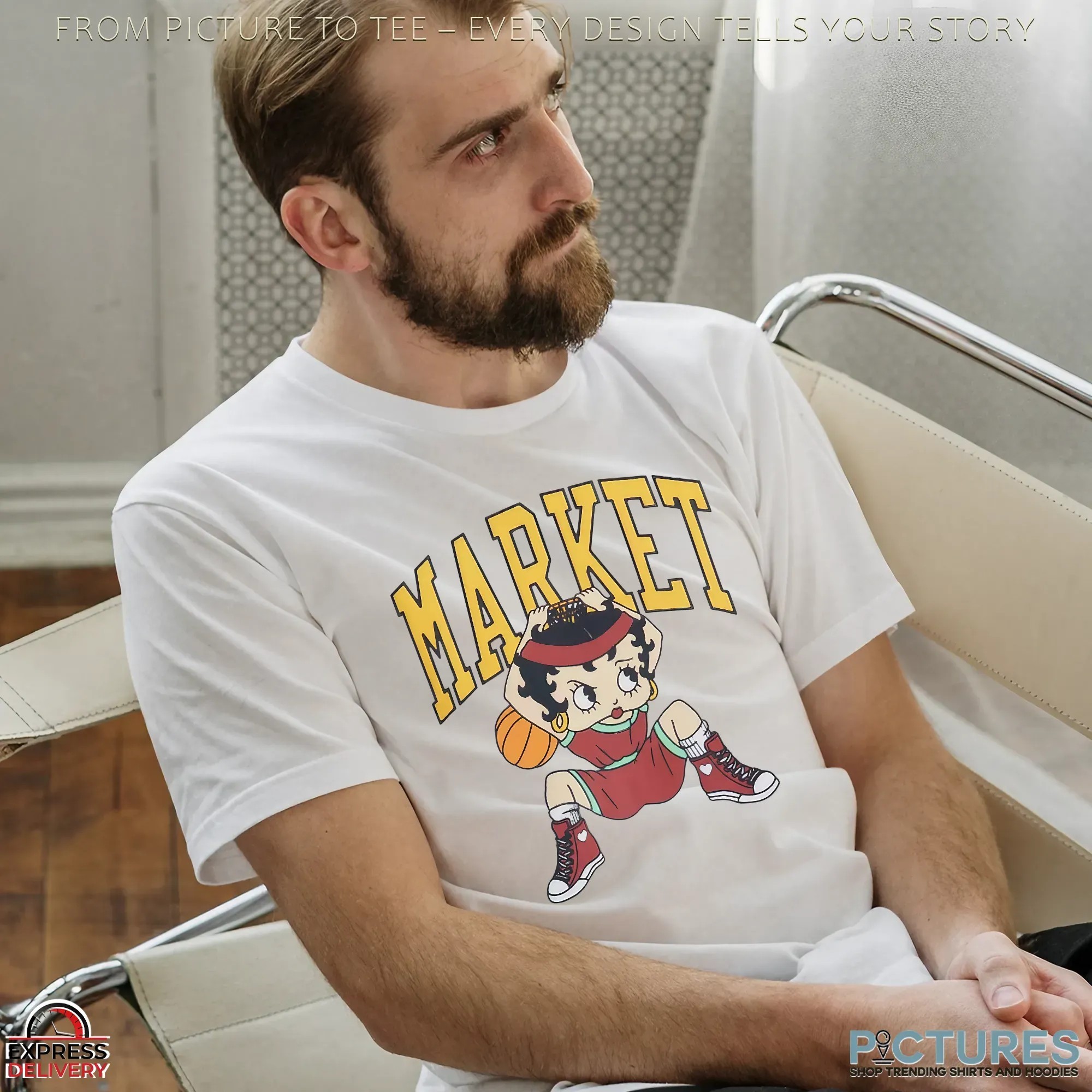 Betty Boop Dunking Parody T Shirt Betty Boop Dunking Parody T Shirt