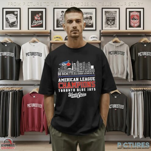 Blue Jays World Series 2025 American League Team Roster T Shirt