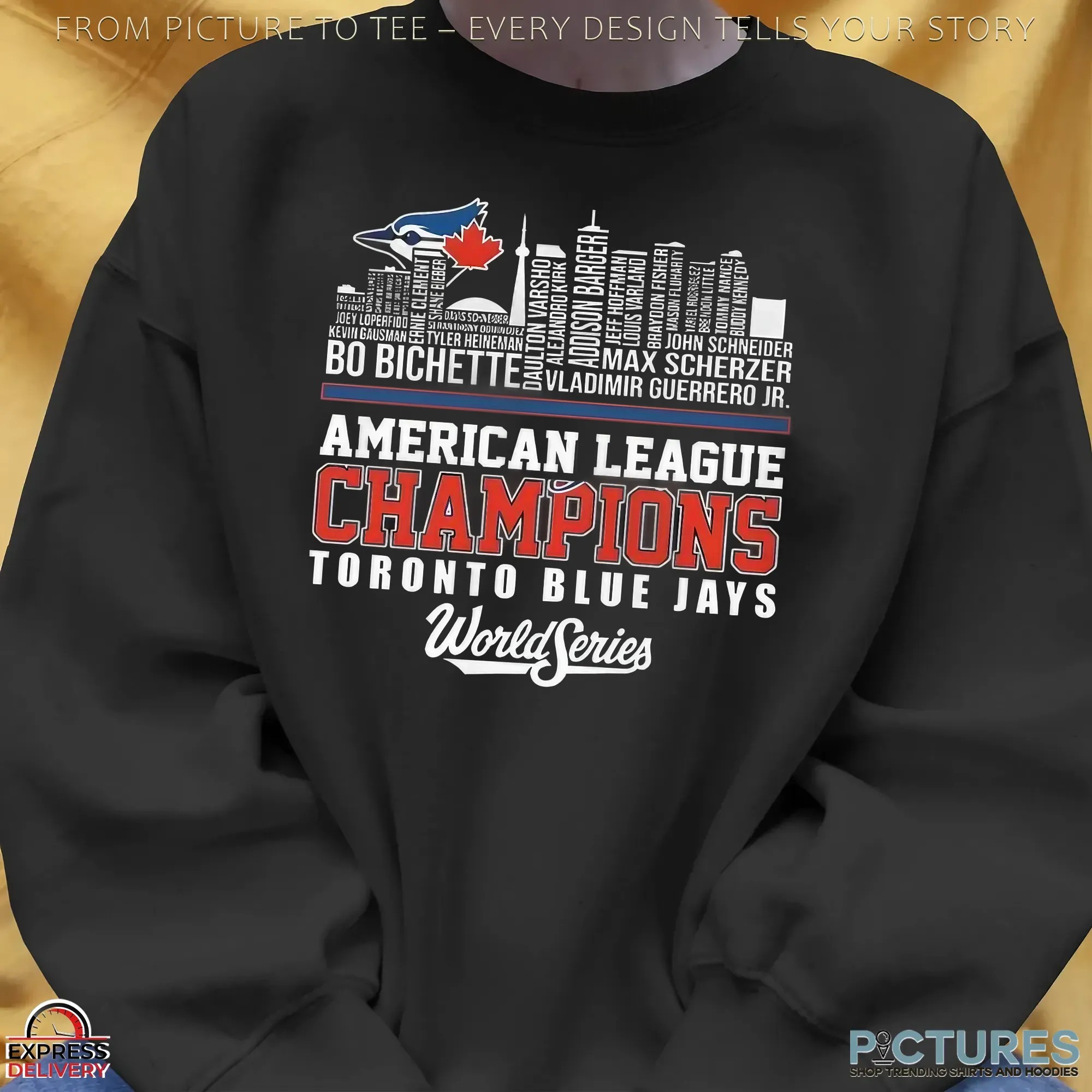 Blue Jays World Series 2025 American League Team Roster T Shirt