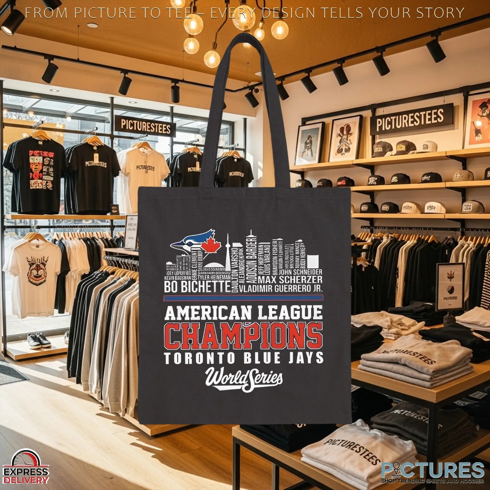 Blue Jays World Series 2025 American League Team Roster T Shirt