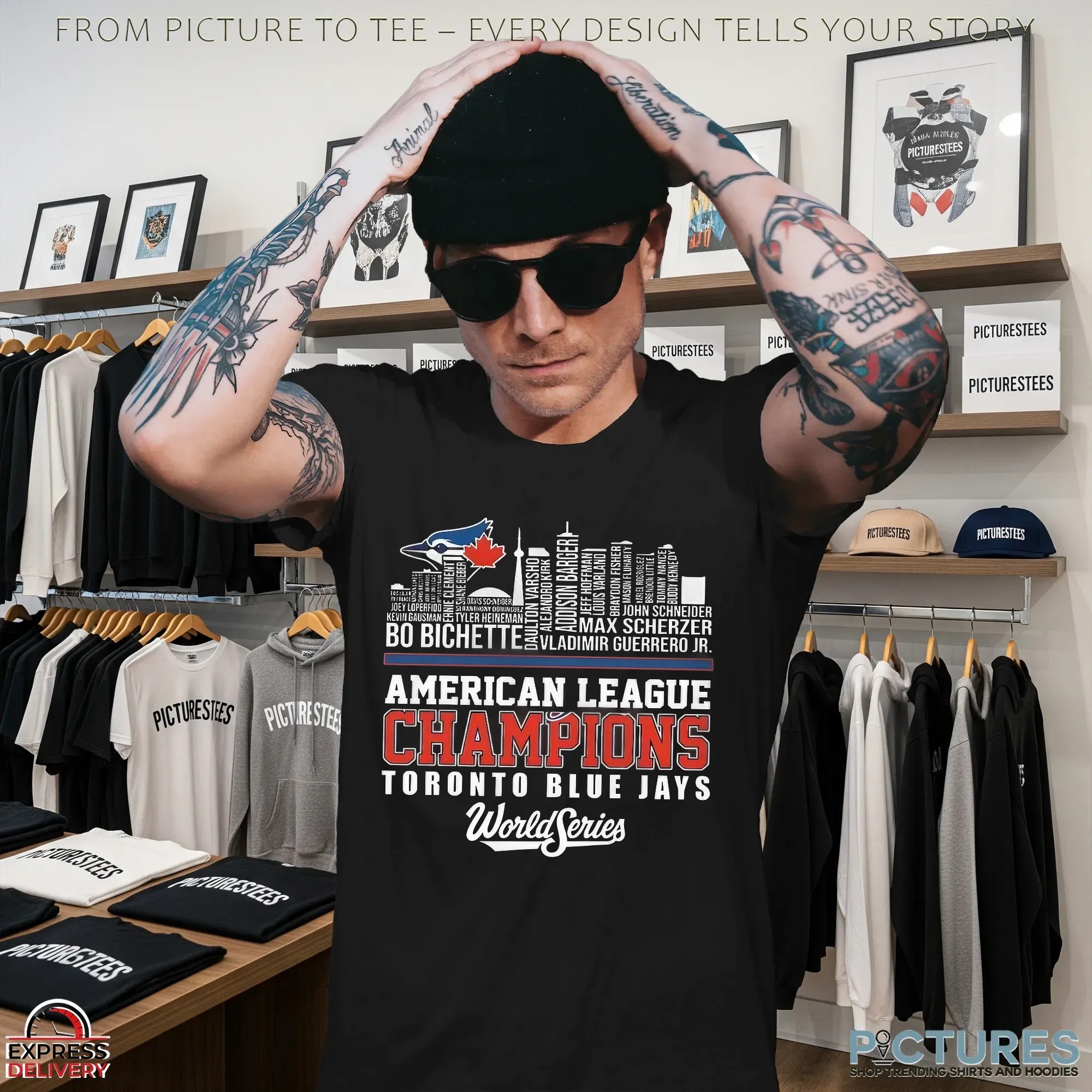Blue Jays World Series 2025 American League Team Roster T Shirt