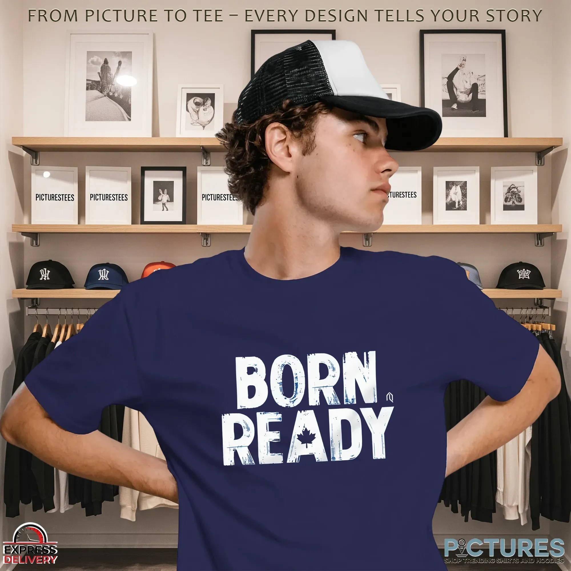 Born Ready Statement T Shirt