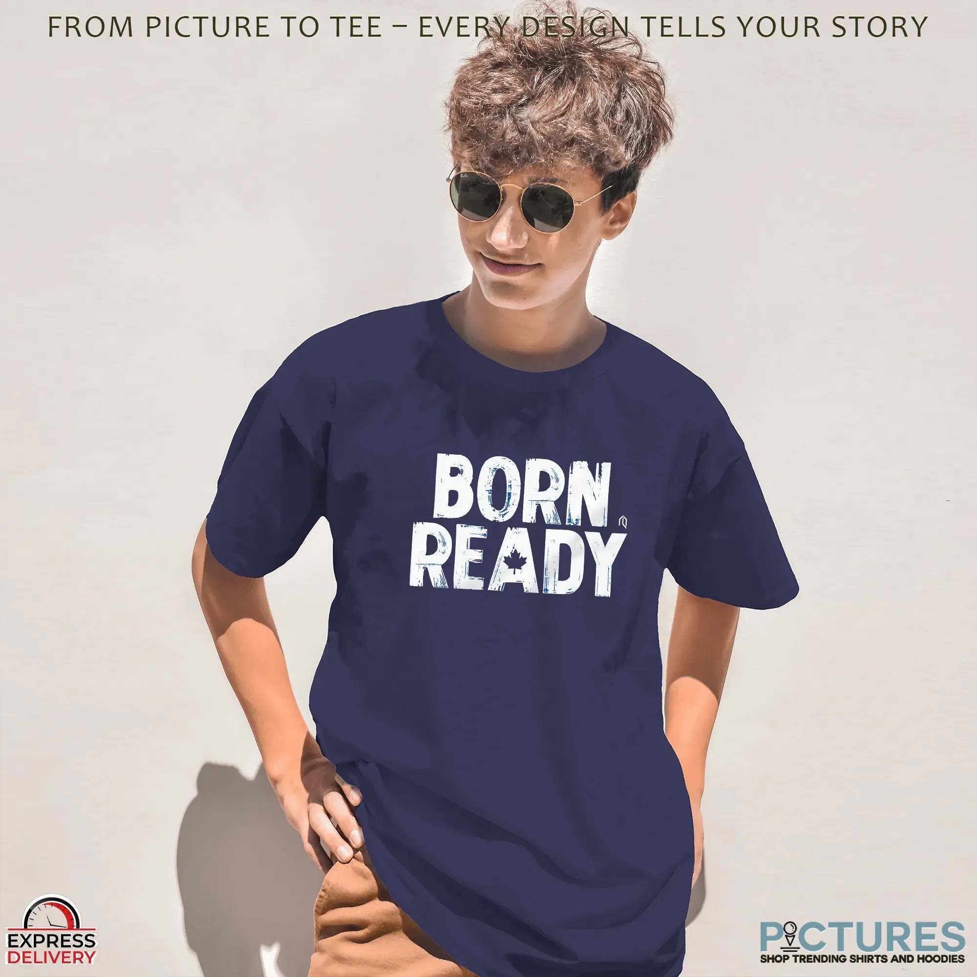 Born Ready Statement T Shirt Born Ready Statement T Shirt