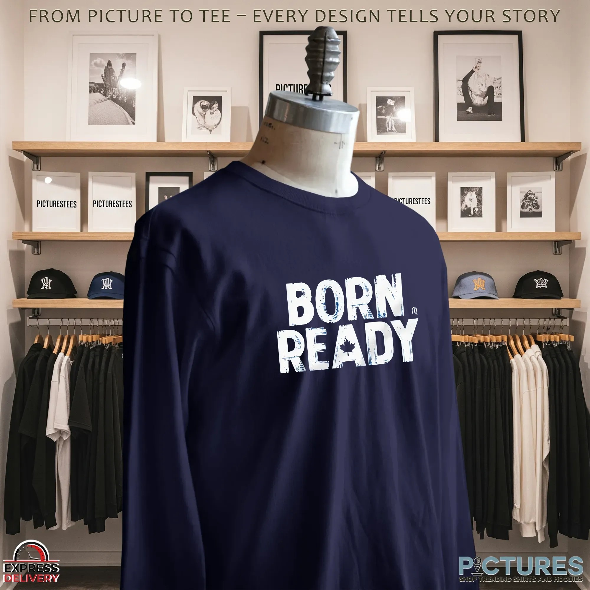 Born Ready Statement T Shirt Born Ready Statement T Shirt