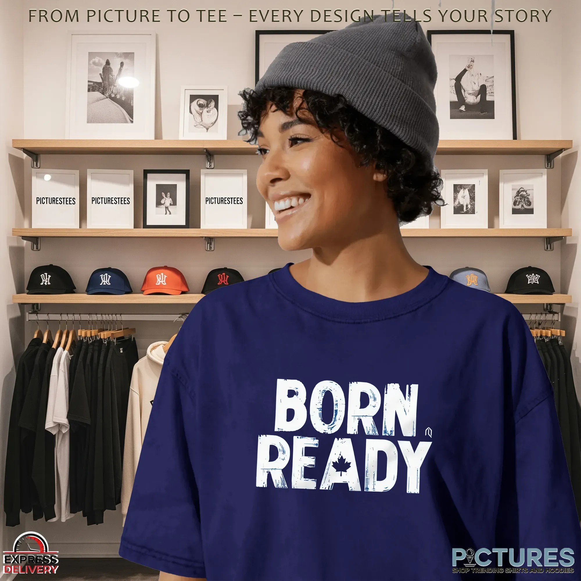 Born Ready Statement T Shirt Born Ready Statement T Shirt