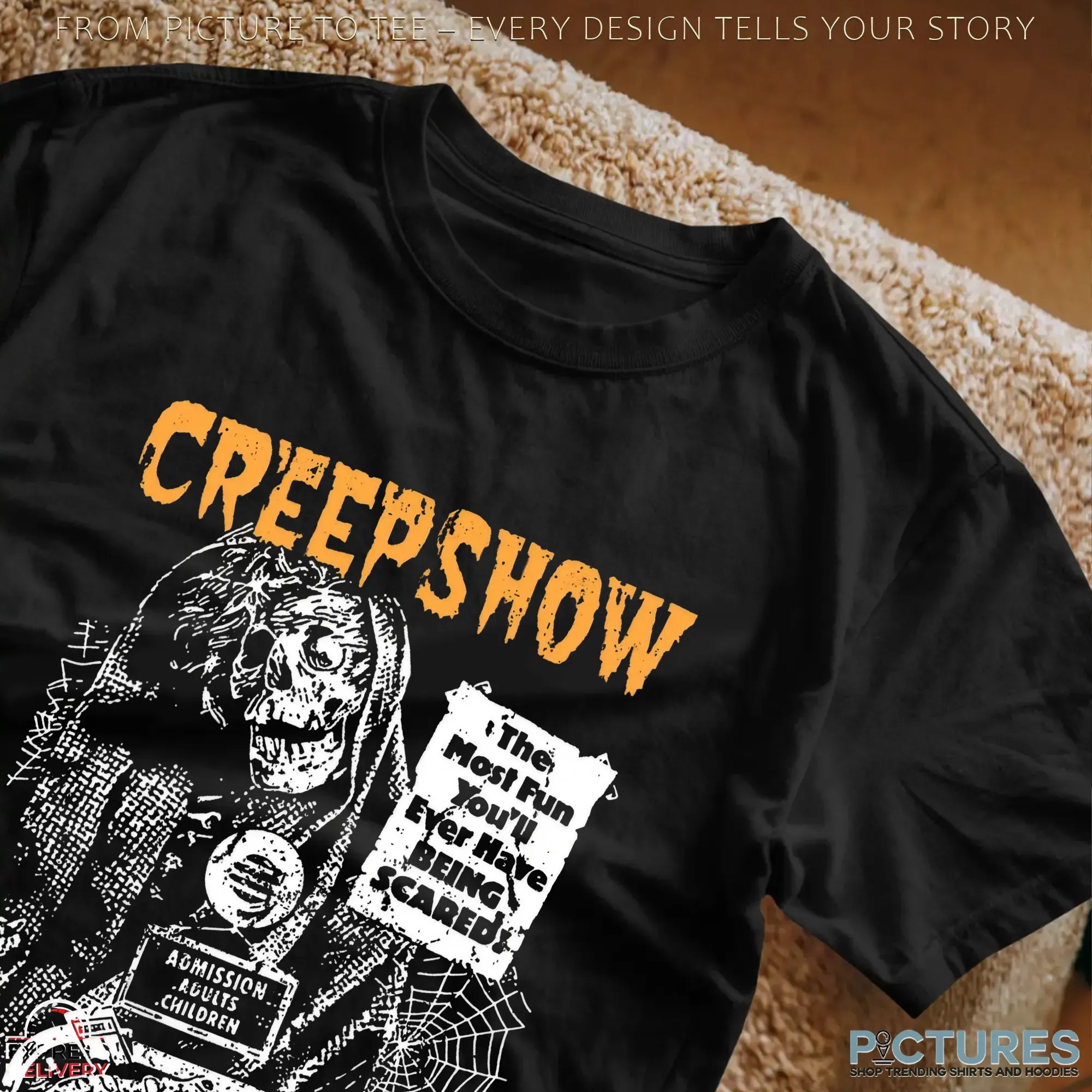 Budlight Creepshow The Most Fun You'll Ever Have Being Scared Mashup Grim Reaper Halloween T Shirt