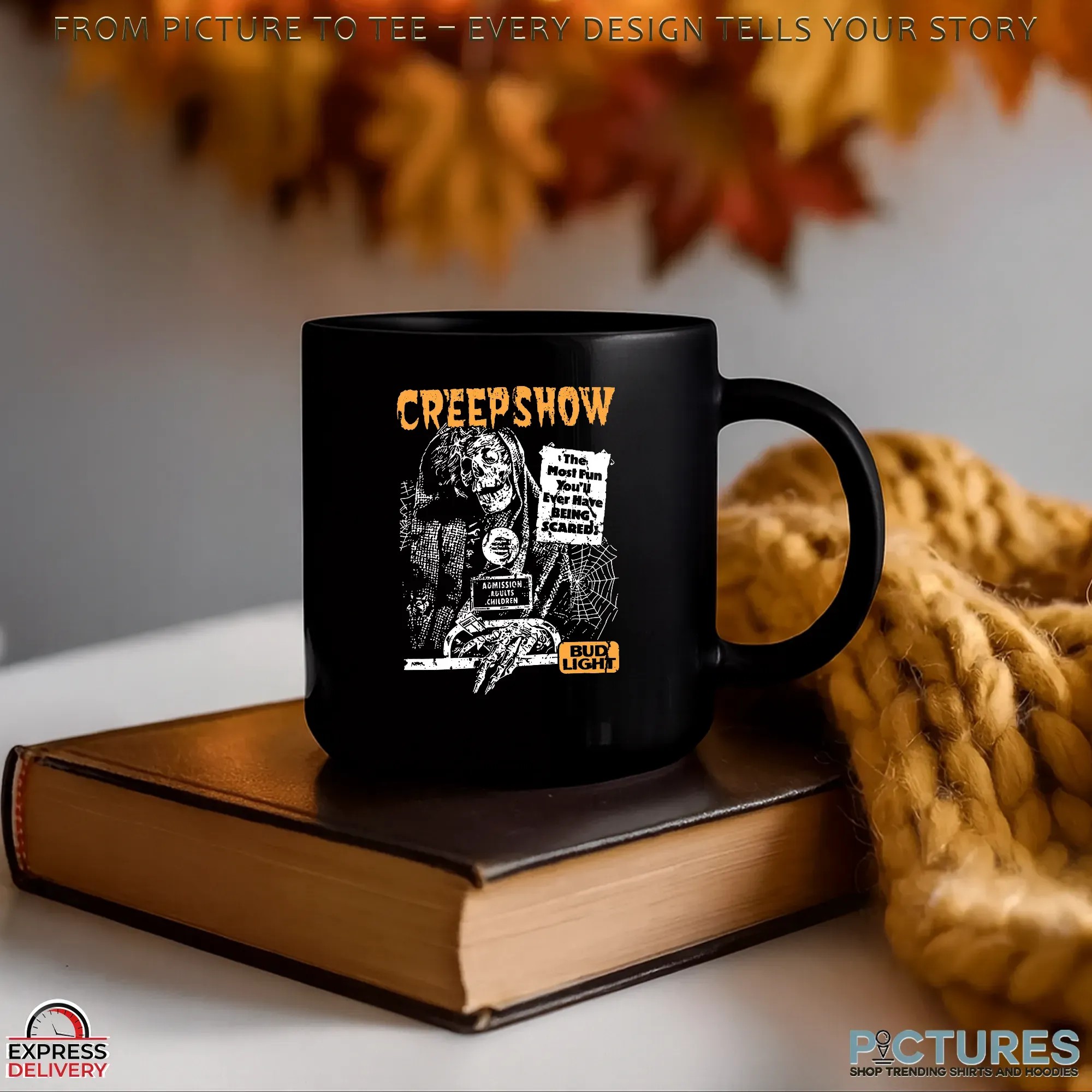 Budlight Creepshow The Most Fun You'll Ever Have Being Scared Mashup Grim Reaper Halloween T Shirt