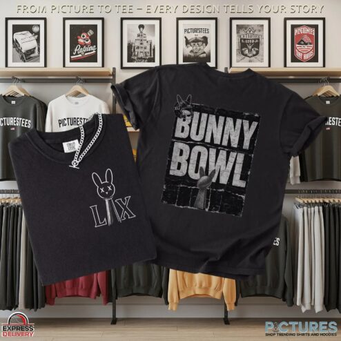 Bunny Bowl Super Bowl LX 2026 Here For The Benito Bowl Show T Shirt