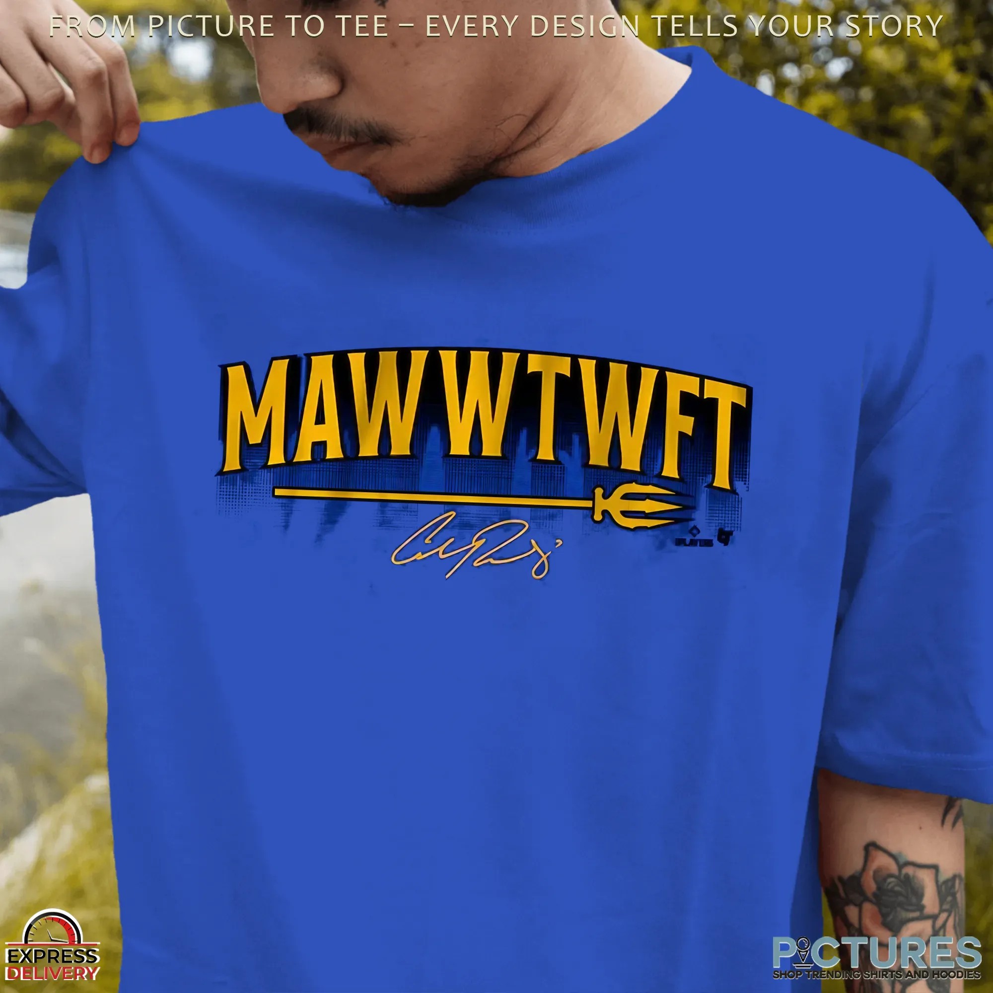 Cal Raleigh MAWWTHFT Signature T Shirt