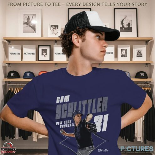Cam Schlittler Pitching Diamond Baseball Ny Yankees Shirt