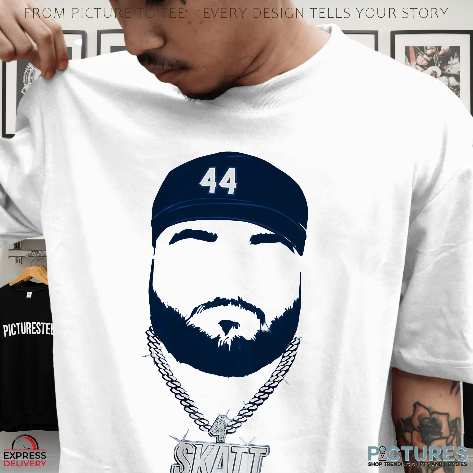 Cam Skattebo Blank Face New York Giants Blink T Shirt Cam Skattebo Blank Face New York Giants Blink T Shirt