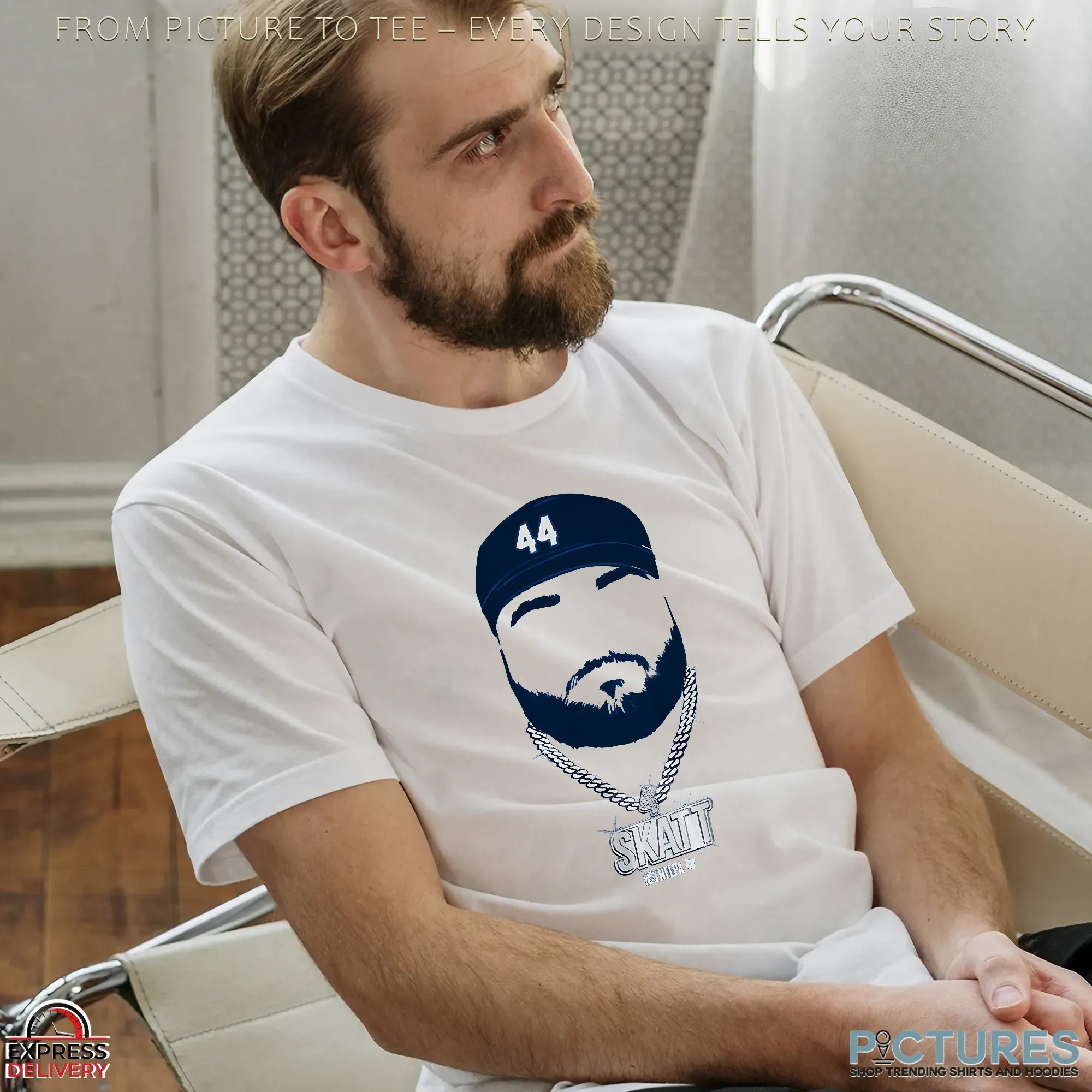 Cam Skattebo Blank Face New York Giants Blink T Shirt Cam Skattebo Blank Face New York Giants Blink T Shirt