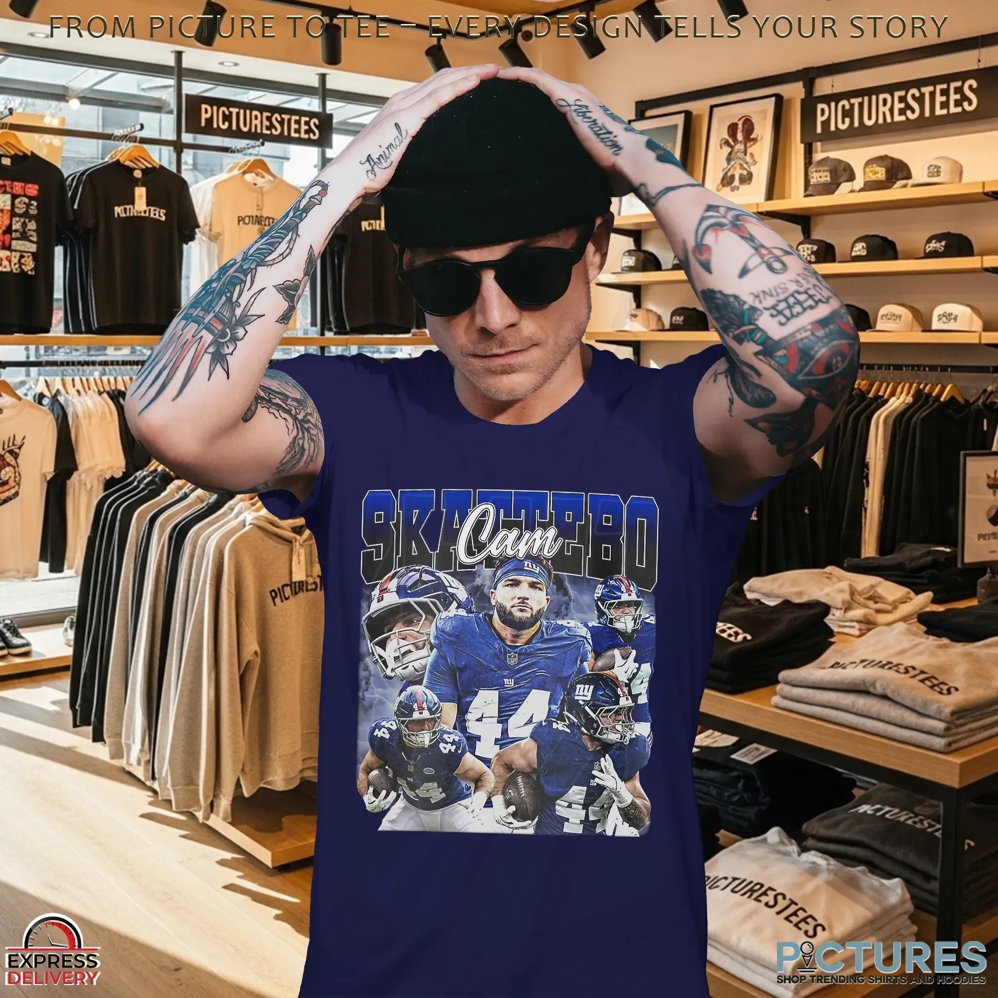 Cam Skattebo Gameday Vintage Bootleg T Shirt
