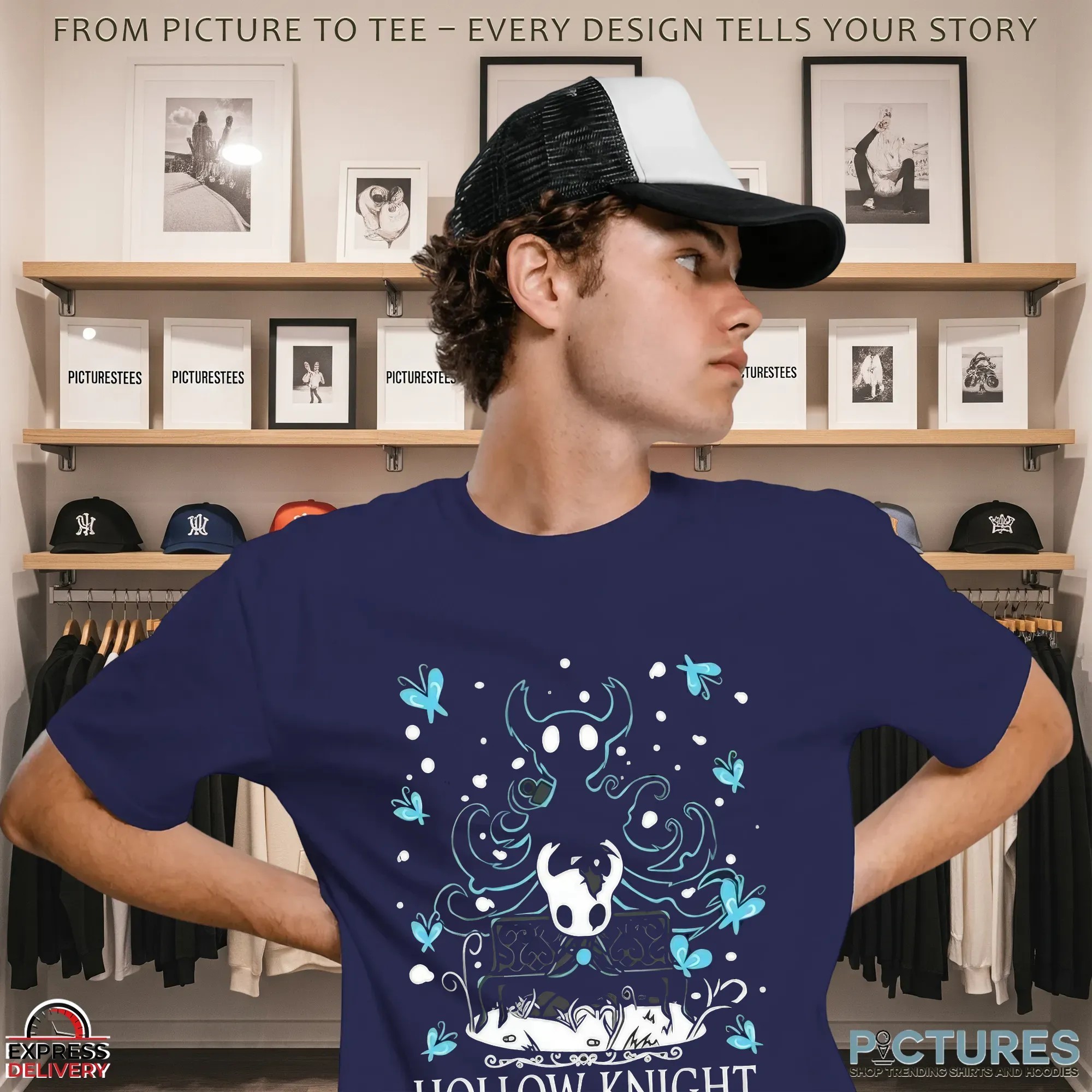 Camiseta Hollow Knight Born of God and Void T Shirt