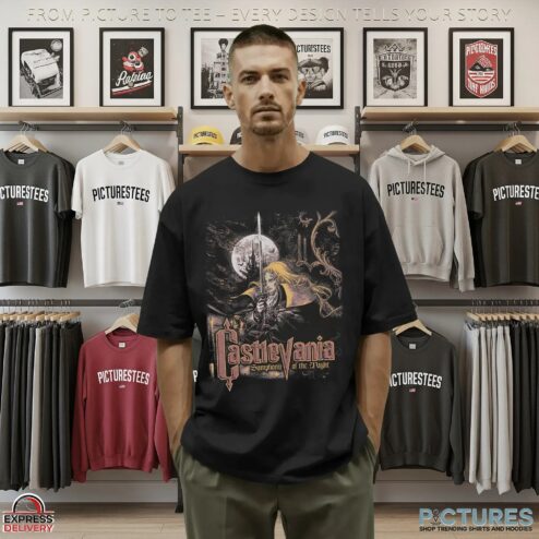 Castlevania Sotn Symphony Of The Night 1997 T Shirt