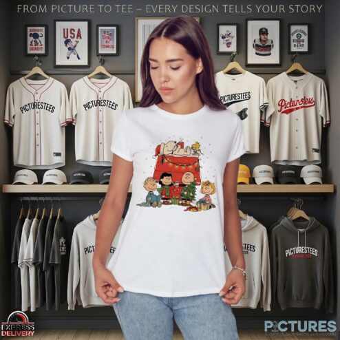 Christmas Cartoon Dog and Friend Shirt