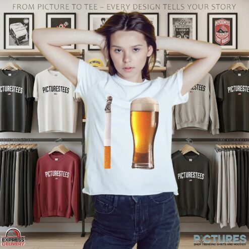 Cigarettes and Beer T Shirt